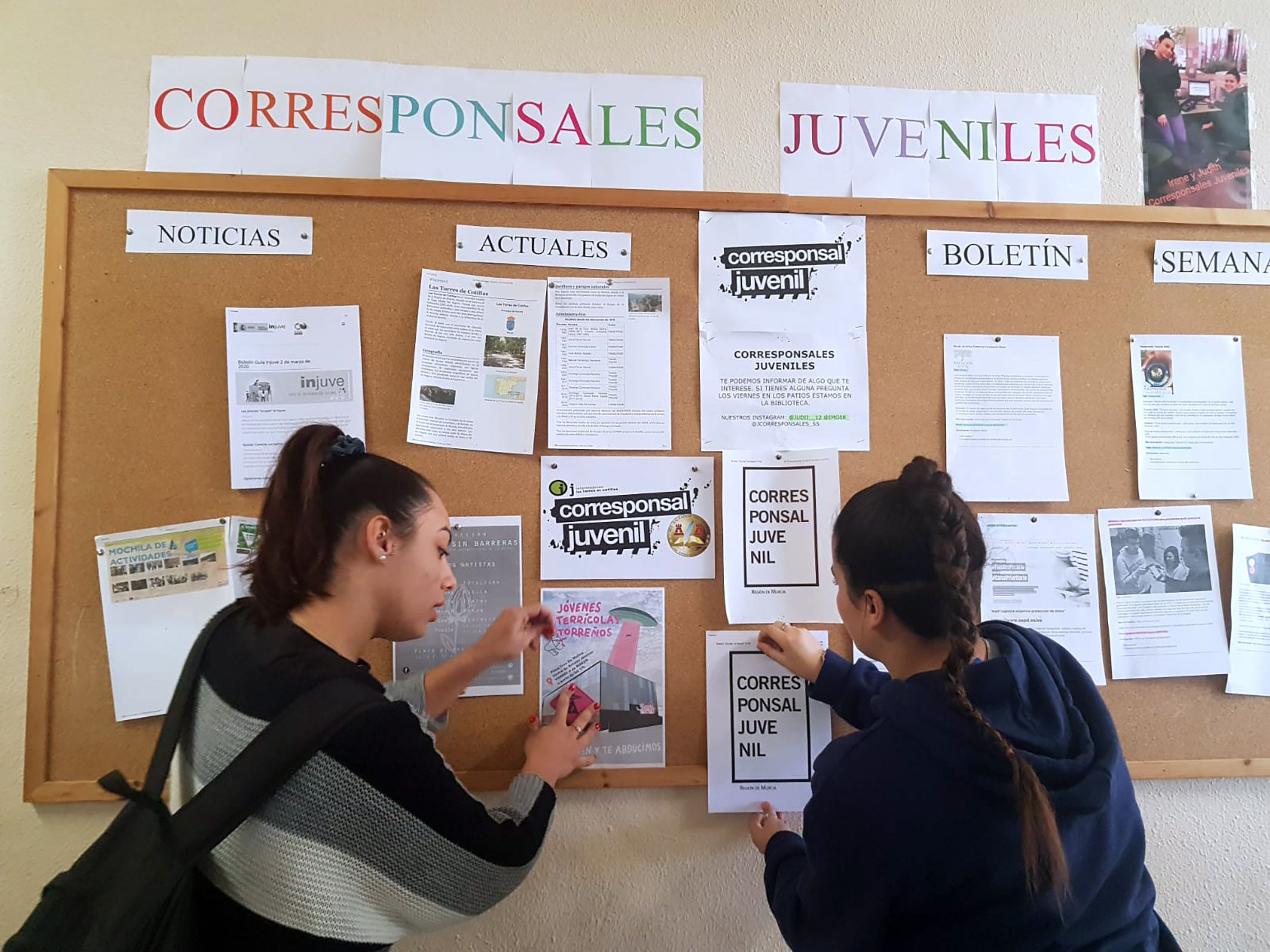 La Concejalía de Juventud abre una consulta con los corresponsales juveniles para el 8 de marzo1 La Concejalía de Juventud abre una consulta con los corresponsales juveniles para el 8 de marzo1