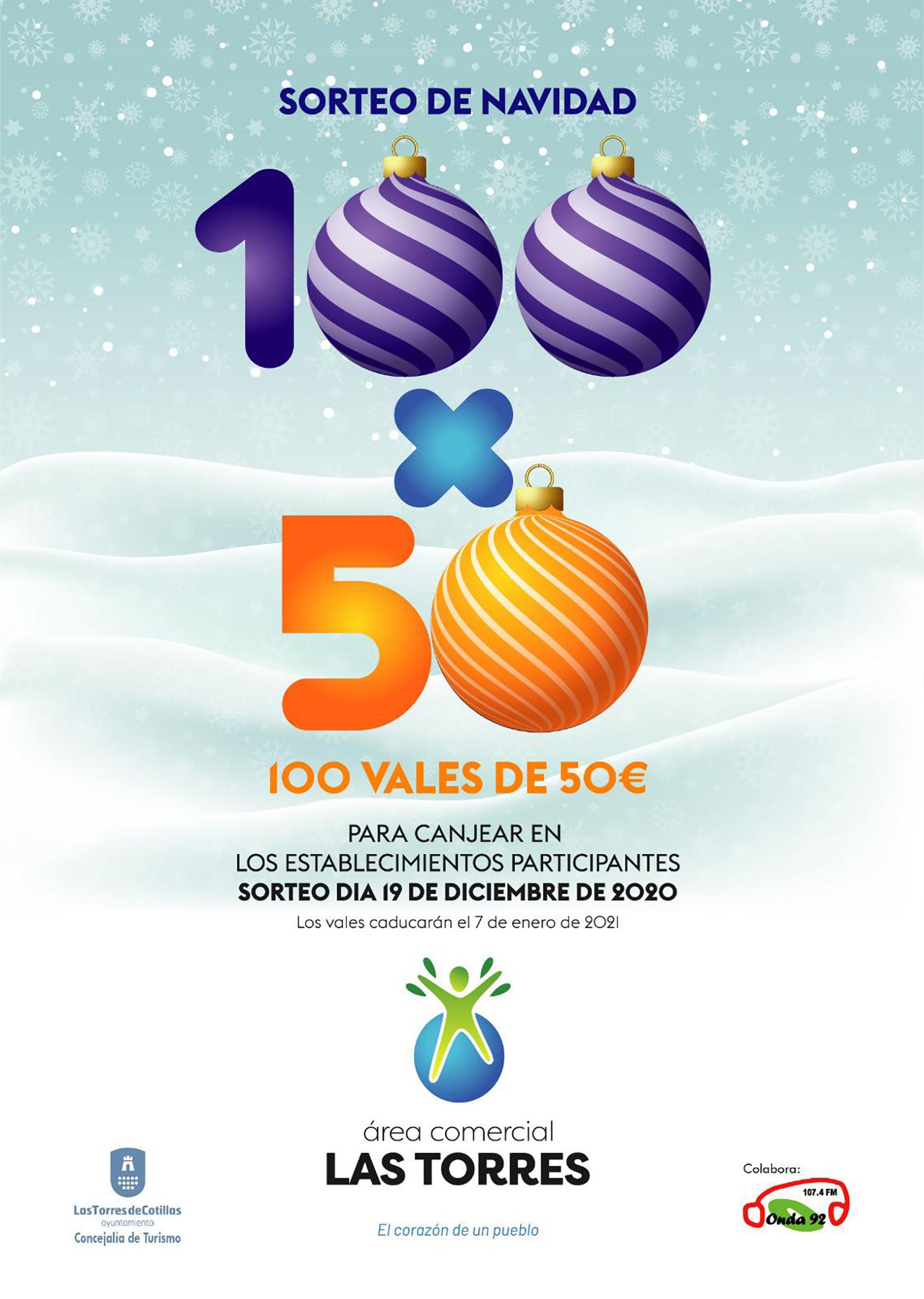 CARTEL Sorteo de Navidad Las Torres de Cotillas CARTEL Sorteo de Navidad Las Torres de Cotillas