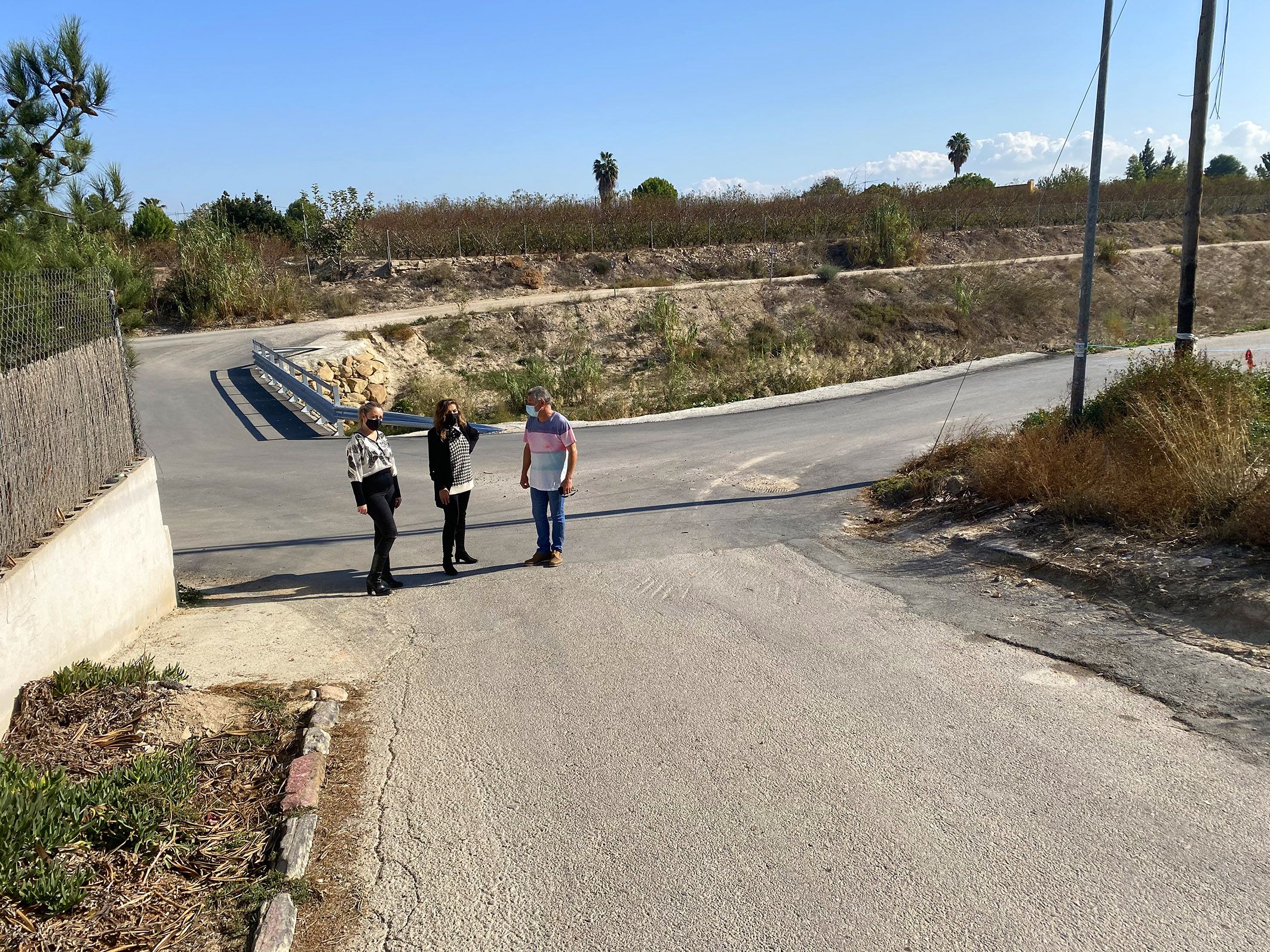 A punto de comenzar las obras de renovación de aceras y asfaltado del paraje de Los Risos4