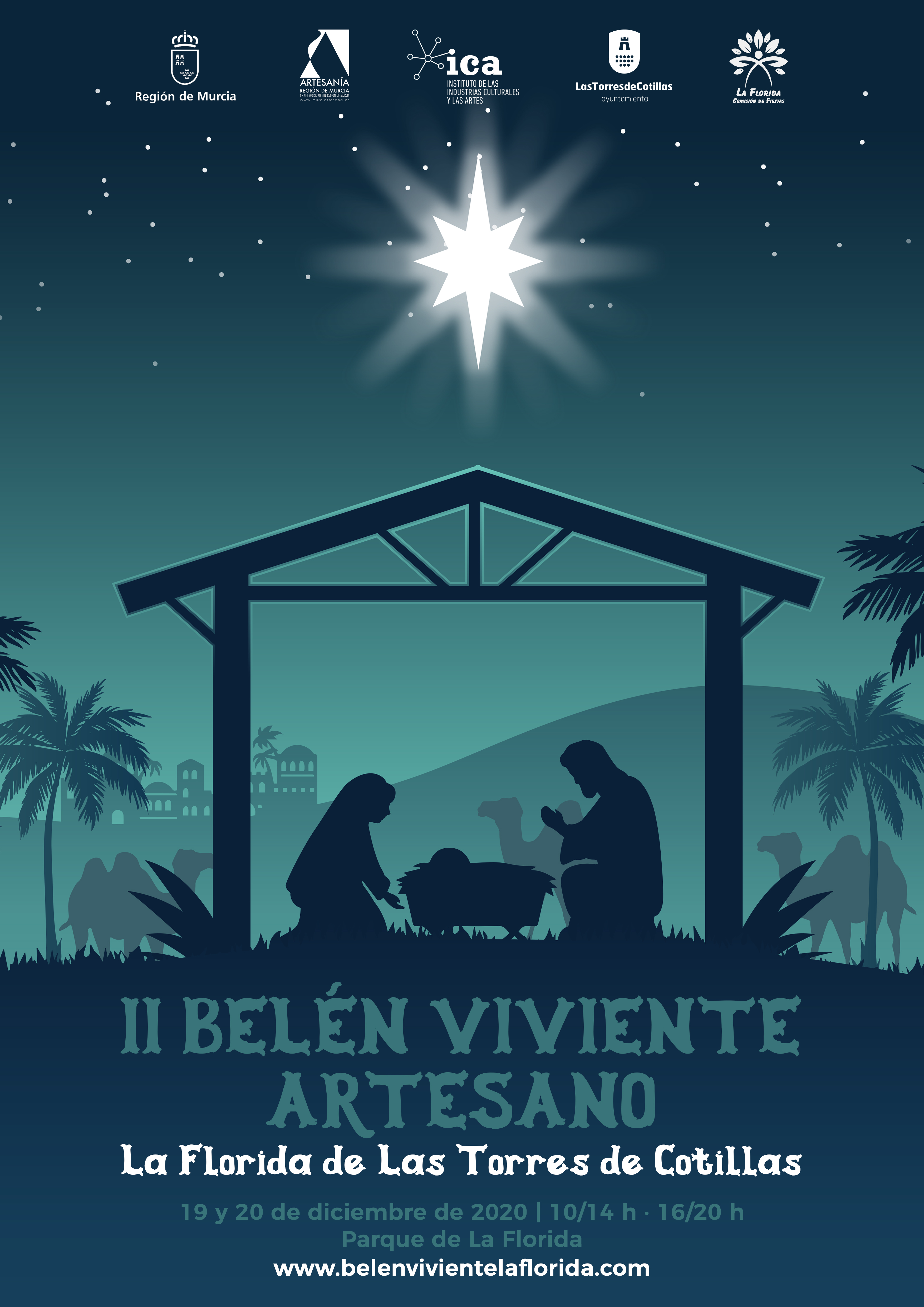 CARTEL Belen viviente La Florida LTC 2020