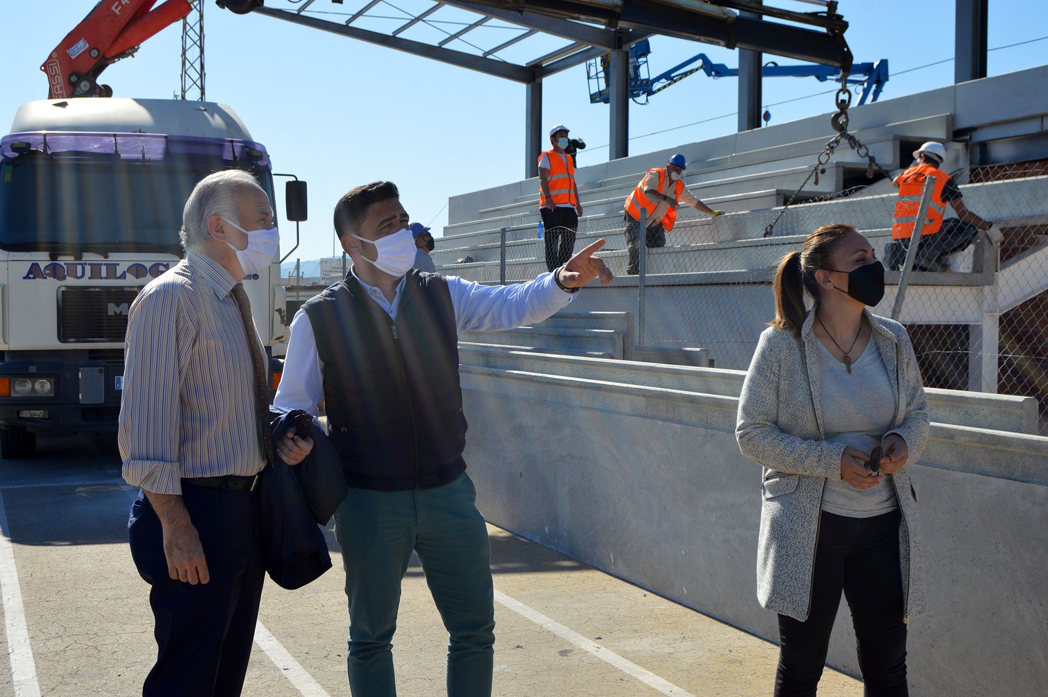 Obras vestuarios campo de fútbol municipal Onofre Fernández Verdú