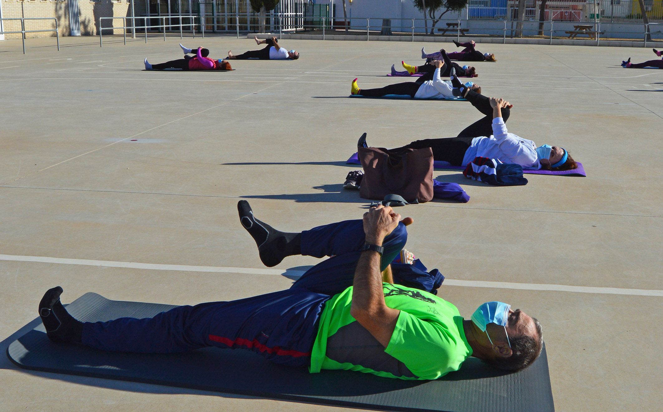 Una saludable mañana de yoga en Las Torres de Cotillas2