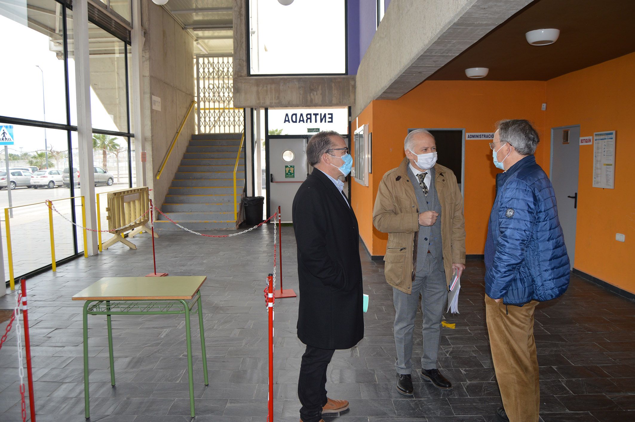 La Consejería de Salud vacunará en el pabellón “Mireia Belmonte” de Las Torres de Cotillas