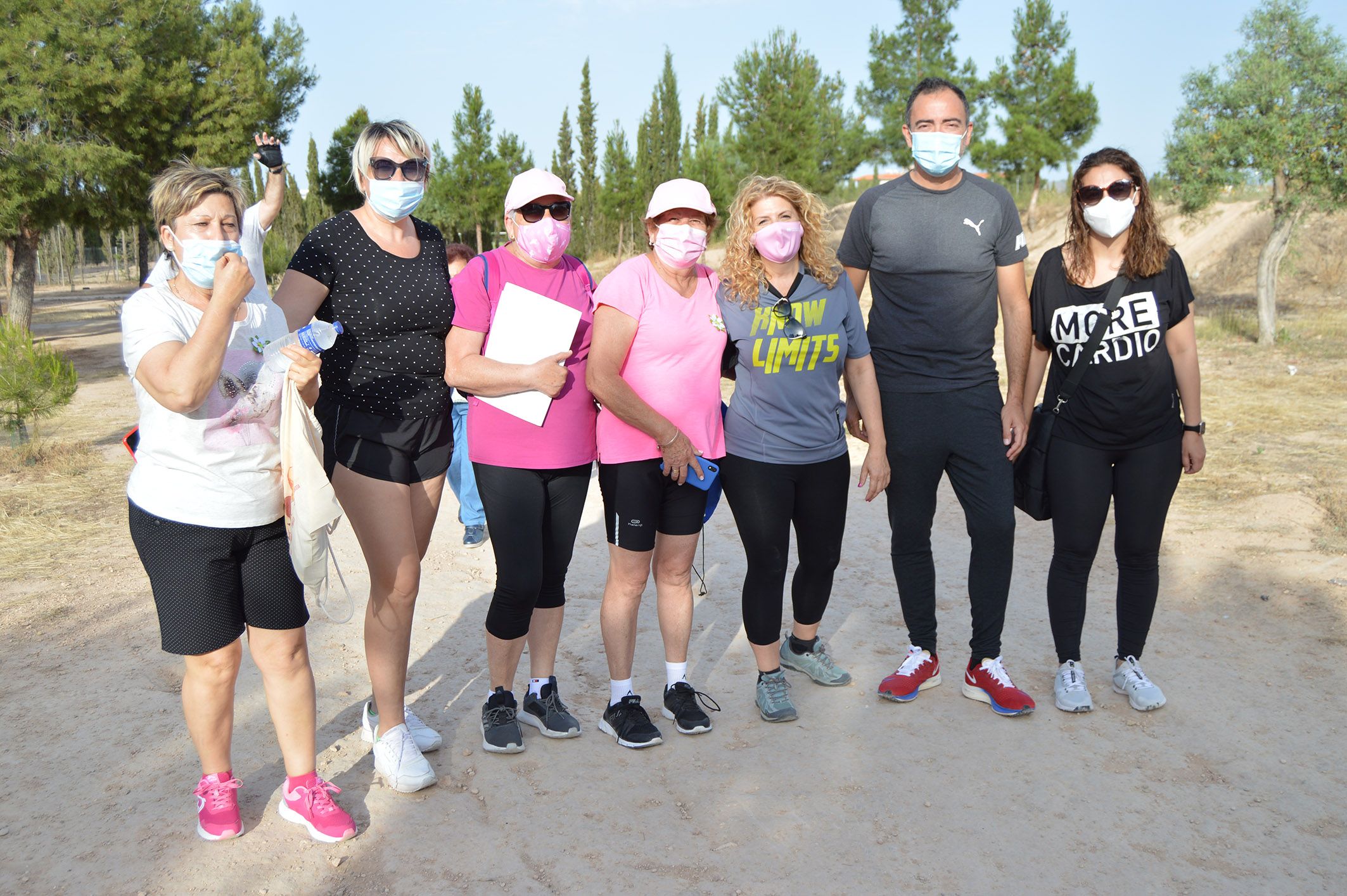 Comienzan las rutas saludables organizadas por la junta local de la AECC7