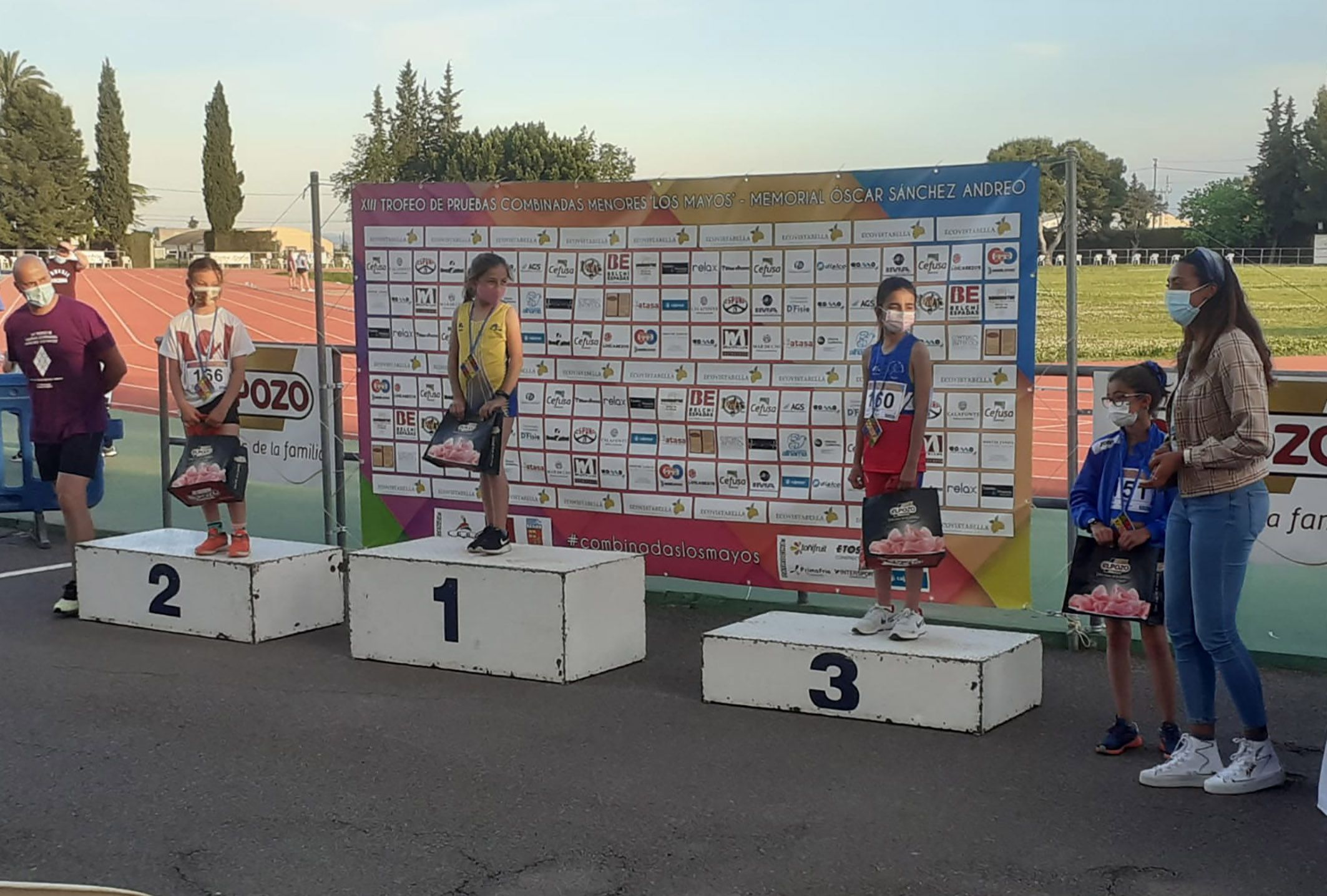 La atleta torreña Carmen Martínez bronce en categoría sub 10 de Los Mayos de Alhama