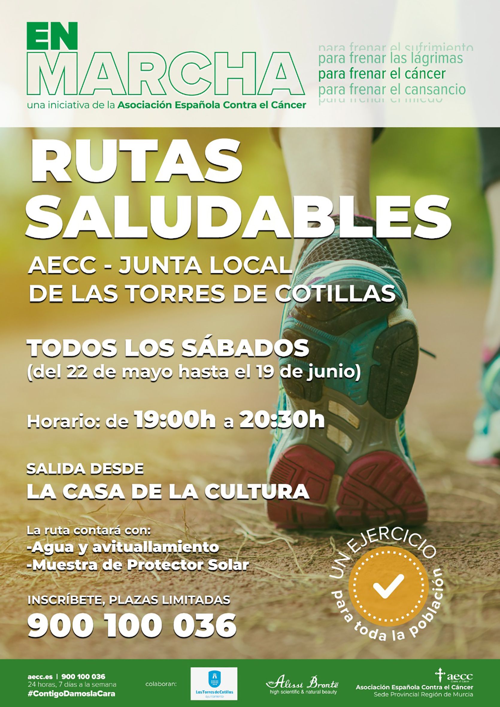 Rutas saludables AECC Las Torres de Cotillas