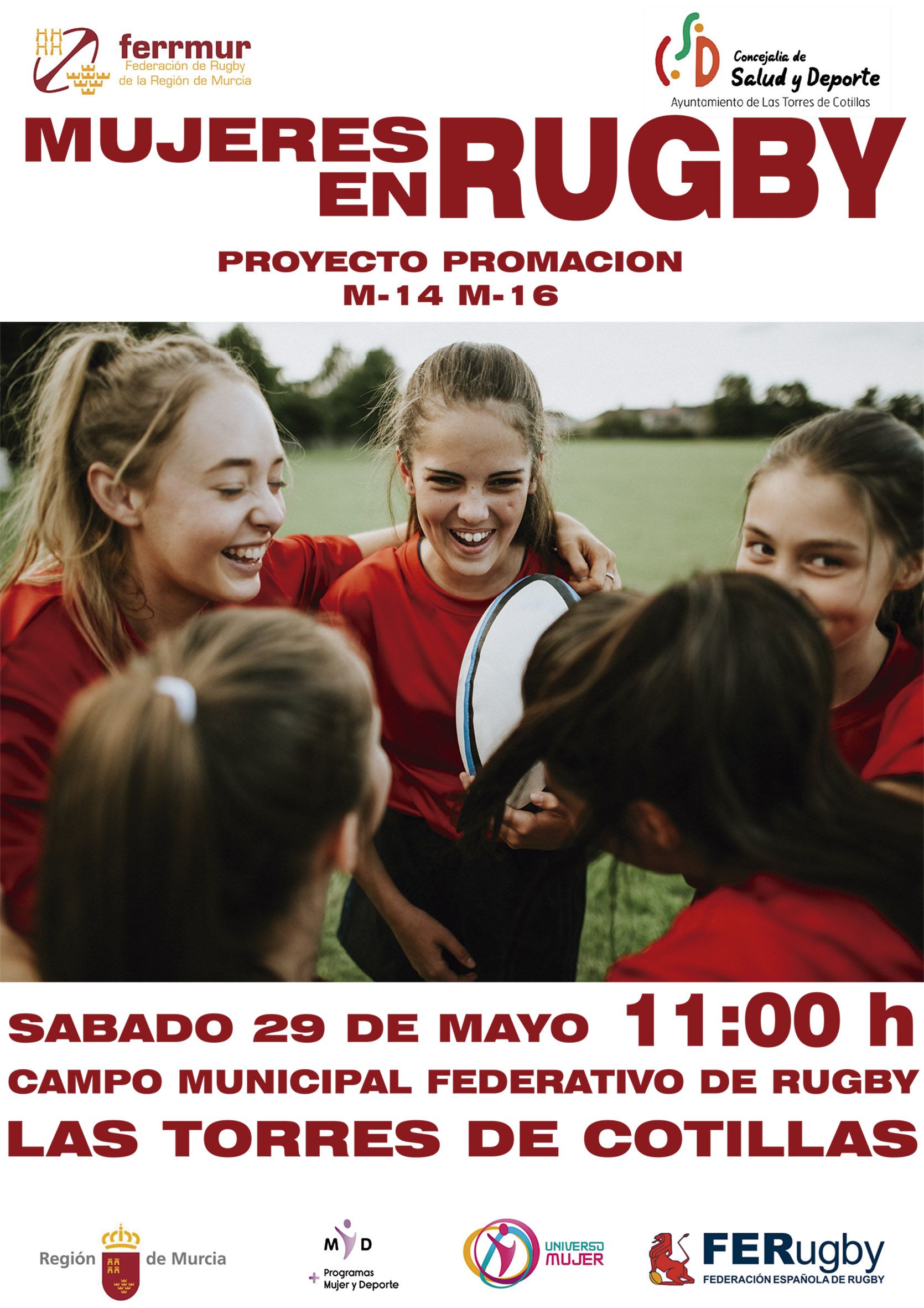 Torneo femenino rugby Las Torres de Cotillas