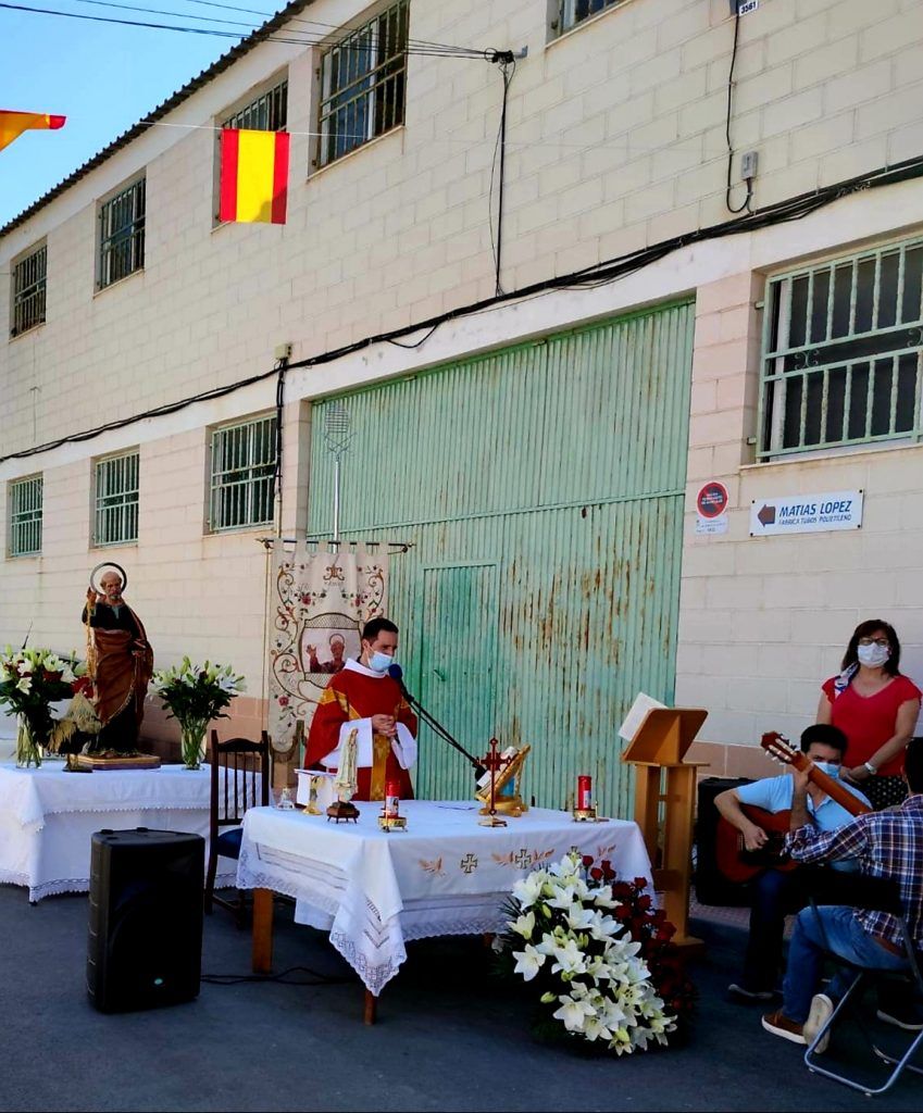 210627 San Pedro celebra una misa en honor a su patrón en sus fiestas 04 210627 San Pedro celebra una misa en honor a su patrón en sus fiestas 04