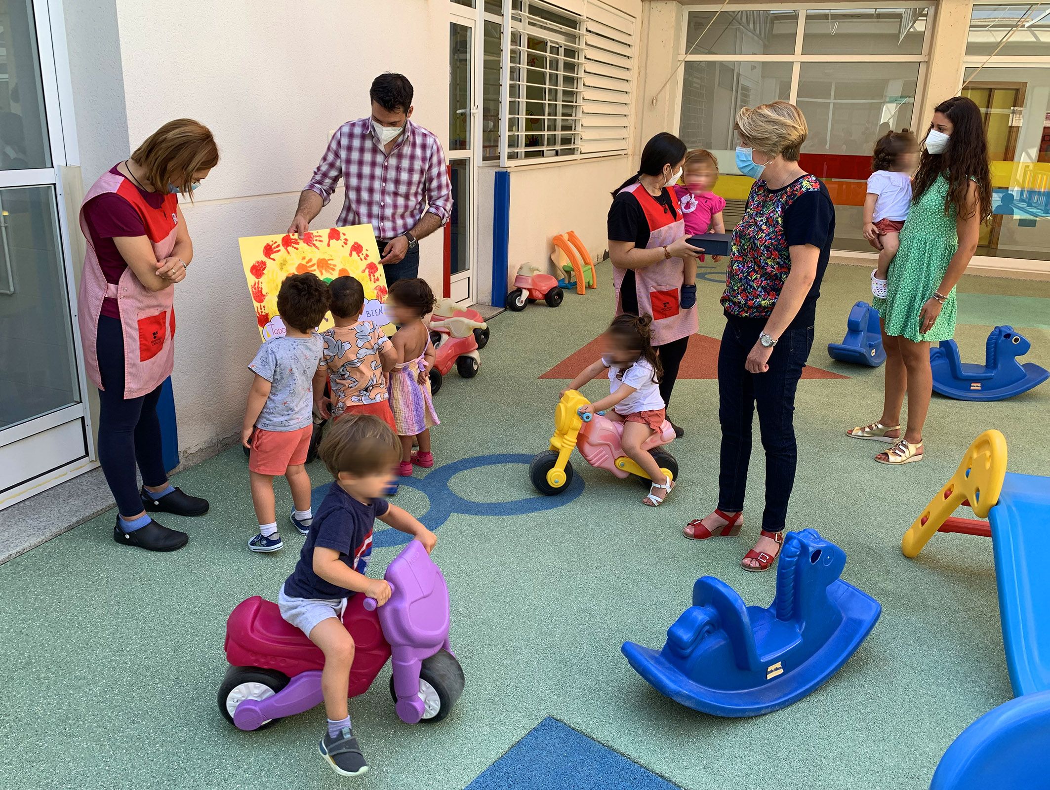Homenaje a las escuelas infantiles municipales por su gestión de la pandemia durante este curso5