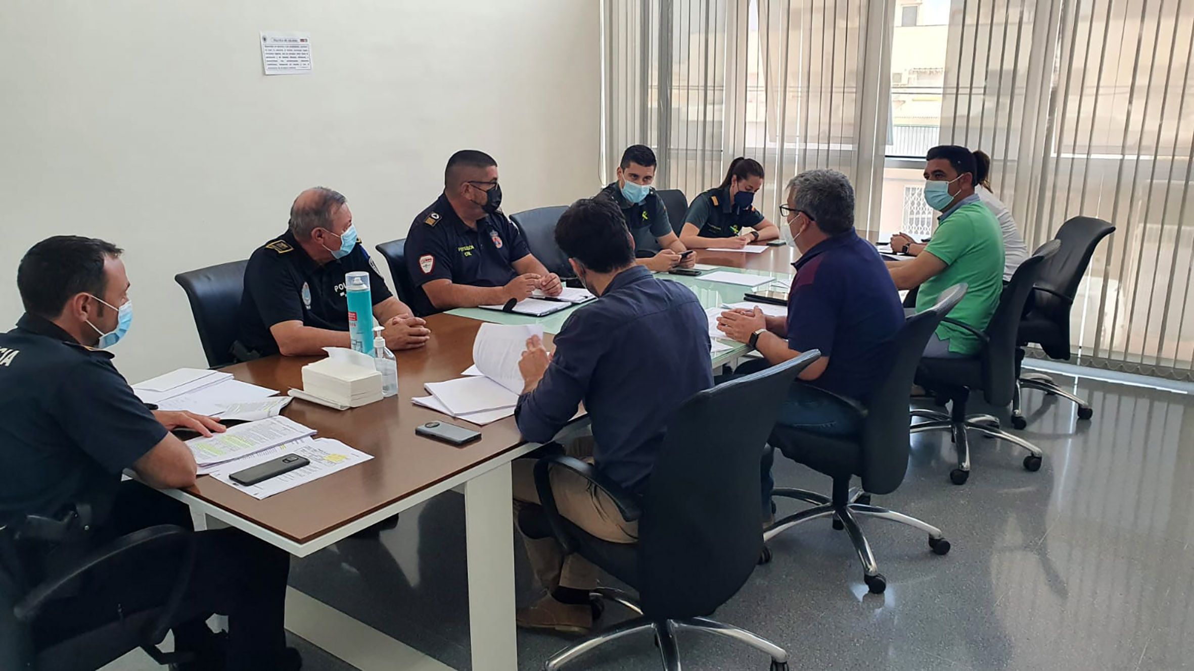 La mesa local de seguridad de Las Torres de Cotillas valora las nuevas medidas2