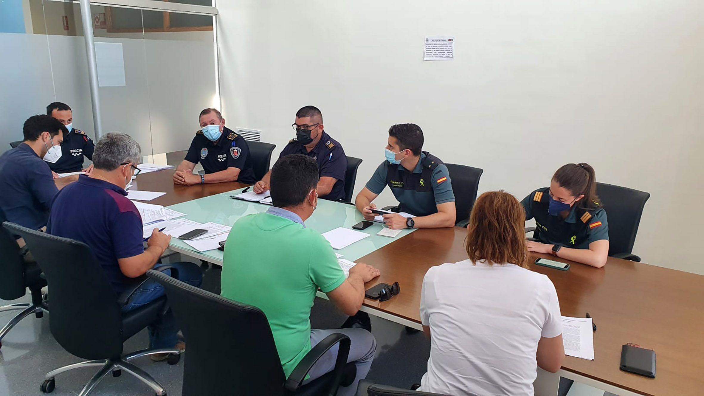 La mesa local de seguridad de Las Torres de Cotillas valora las nuevas medidas3