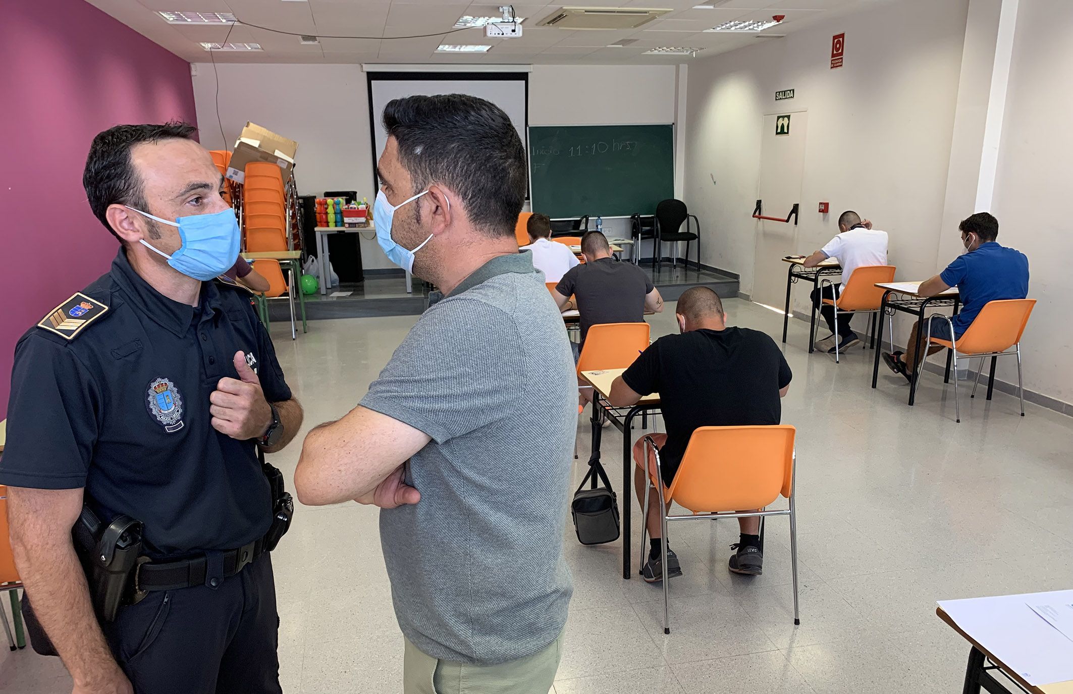 Comienzan los exámenes de oposición para las dos nuevas plazas de la Policía Local torreña