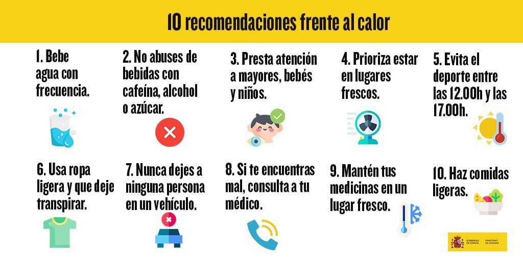 Consejos OLA CALOR