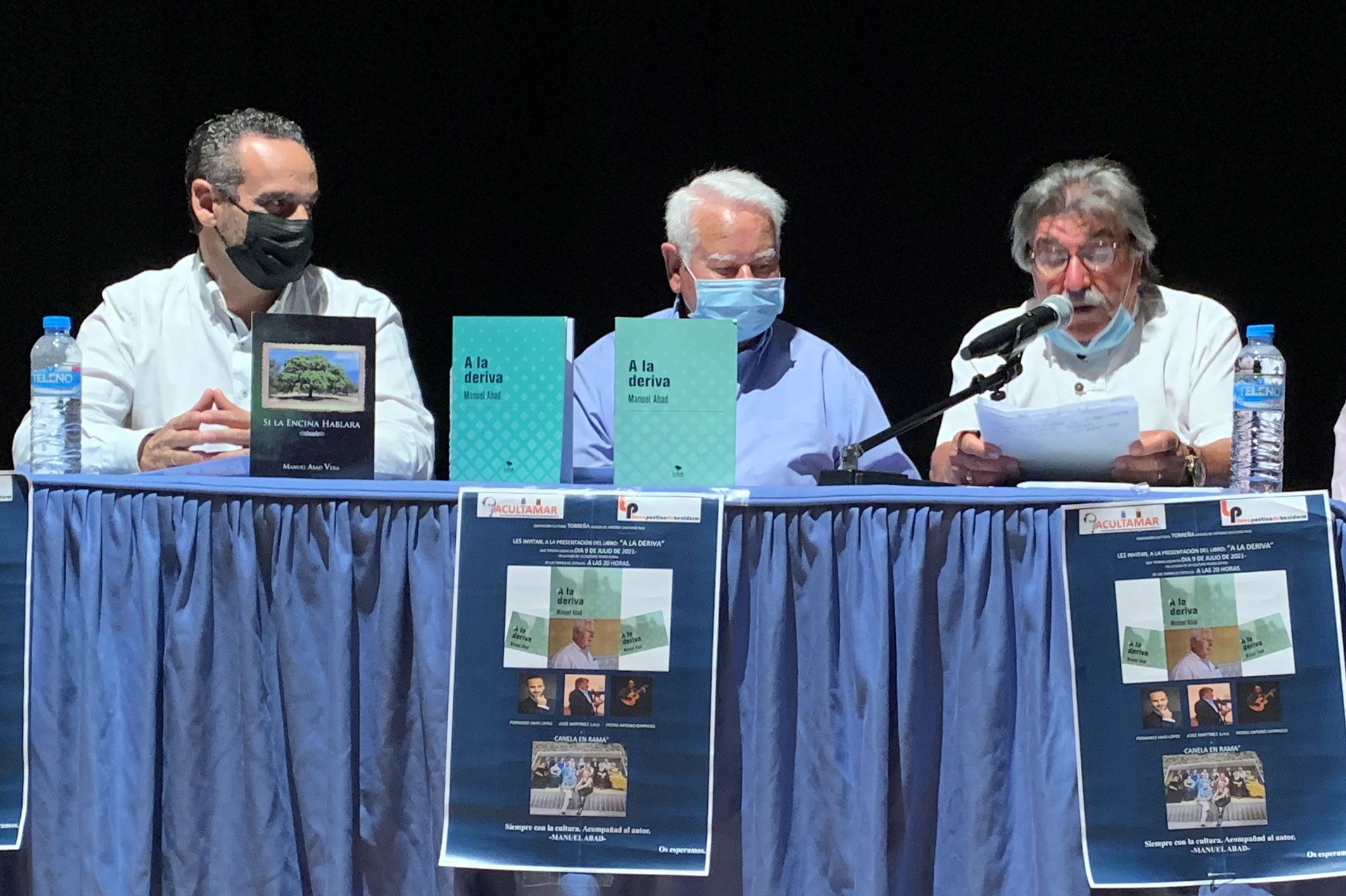 El escritor torreño Manuel Abad presenta “A la deriva” su último libro3
