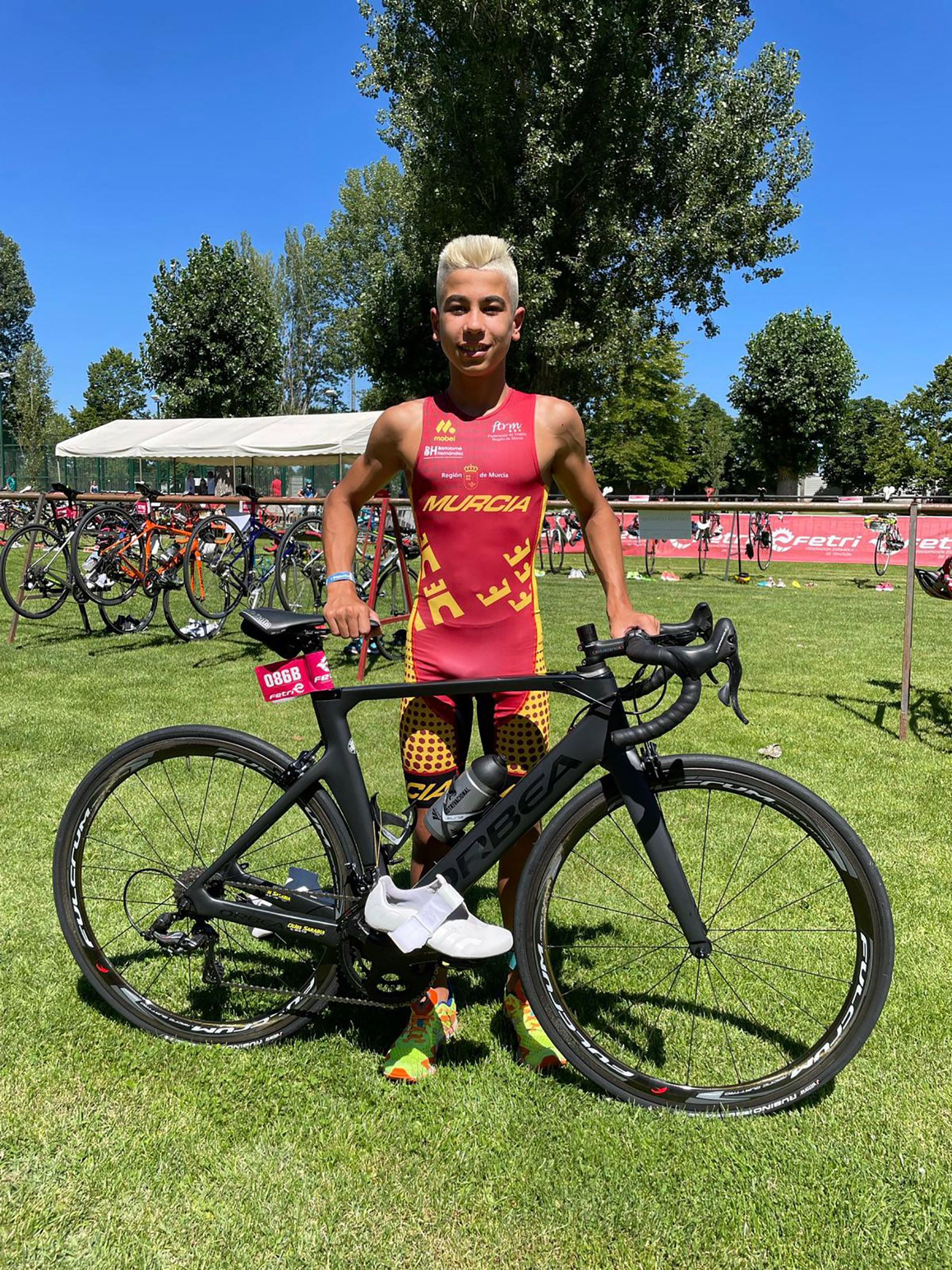 El torreño Pablo Pina campeón regional de duatlón y bronce en el nacional de triatlón en categoría infantil