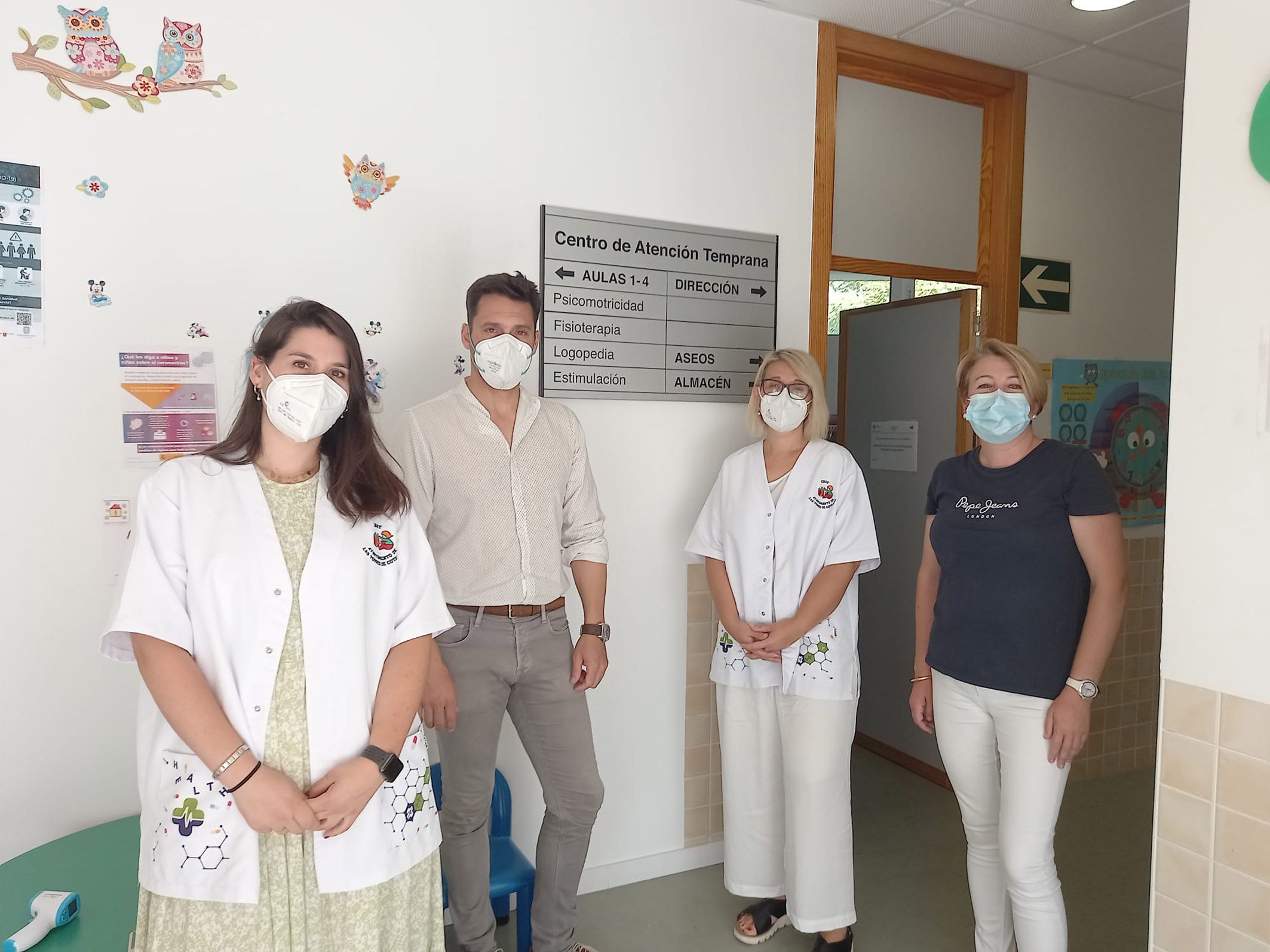 Las Torres de Cotillas agradece al Centro de Desarrollo Infantil y Atención Temprana su labor durante la pandemia