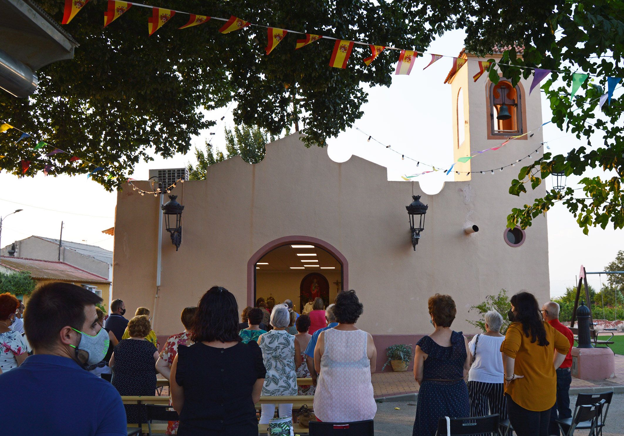 Los vecinos de La Loma despidieron con una misa las fiestas de San Joaquín3