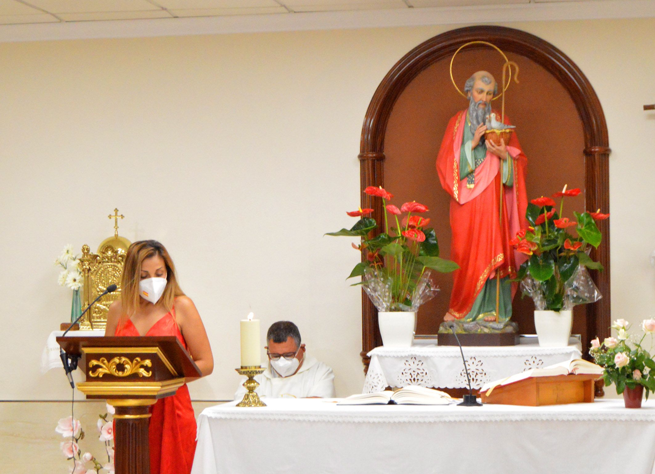 Los vecinos de La Loma despidieron con una misa las fiestas de San Joaquín4