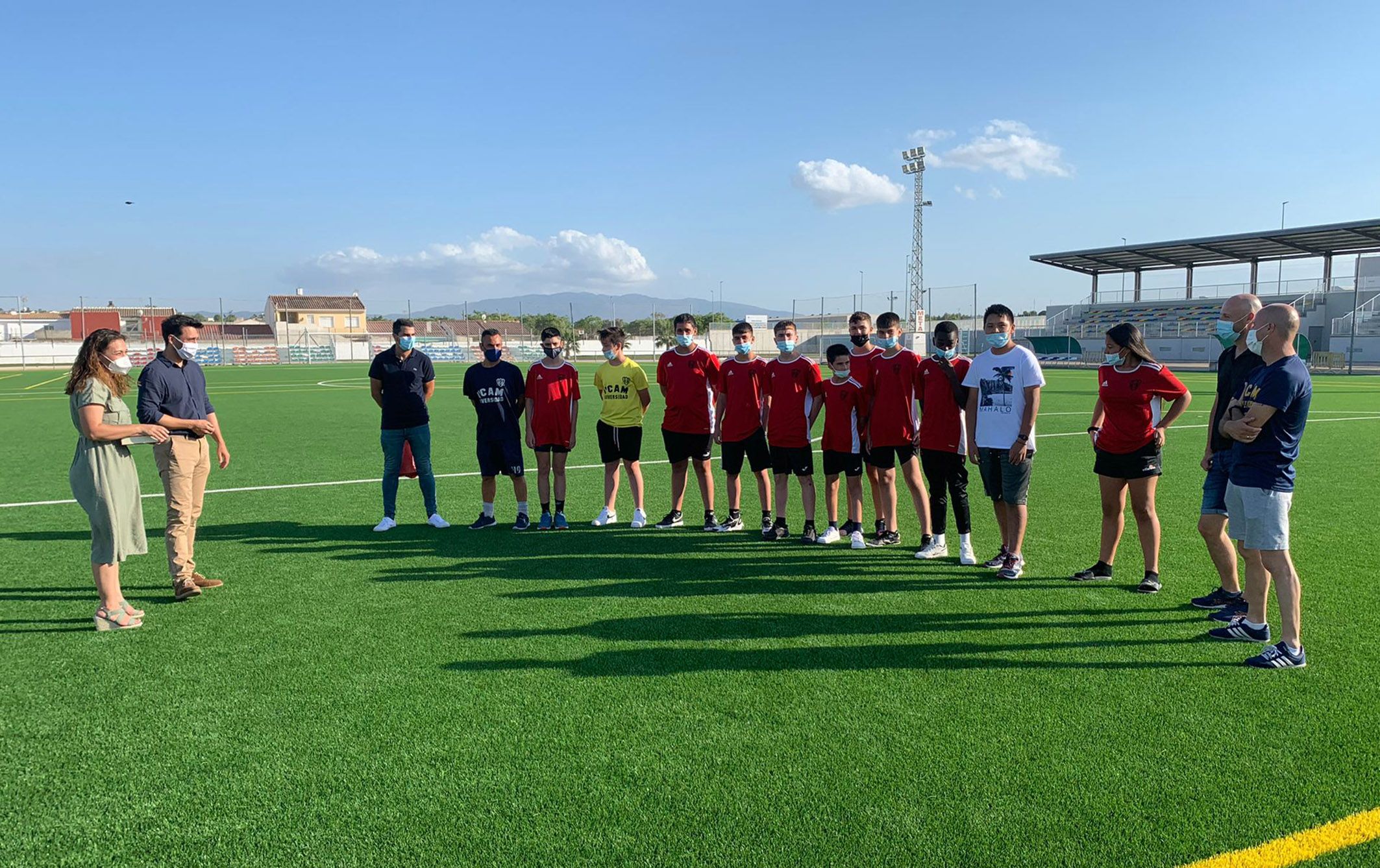 Reconocimiento al infantil del Atlético Torreño por su ascenso a Autonómica