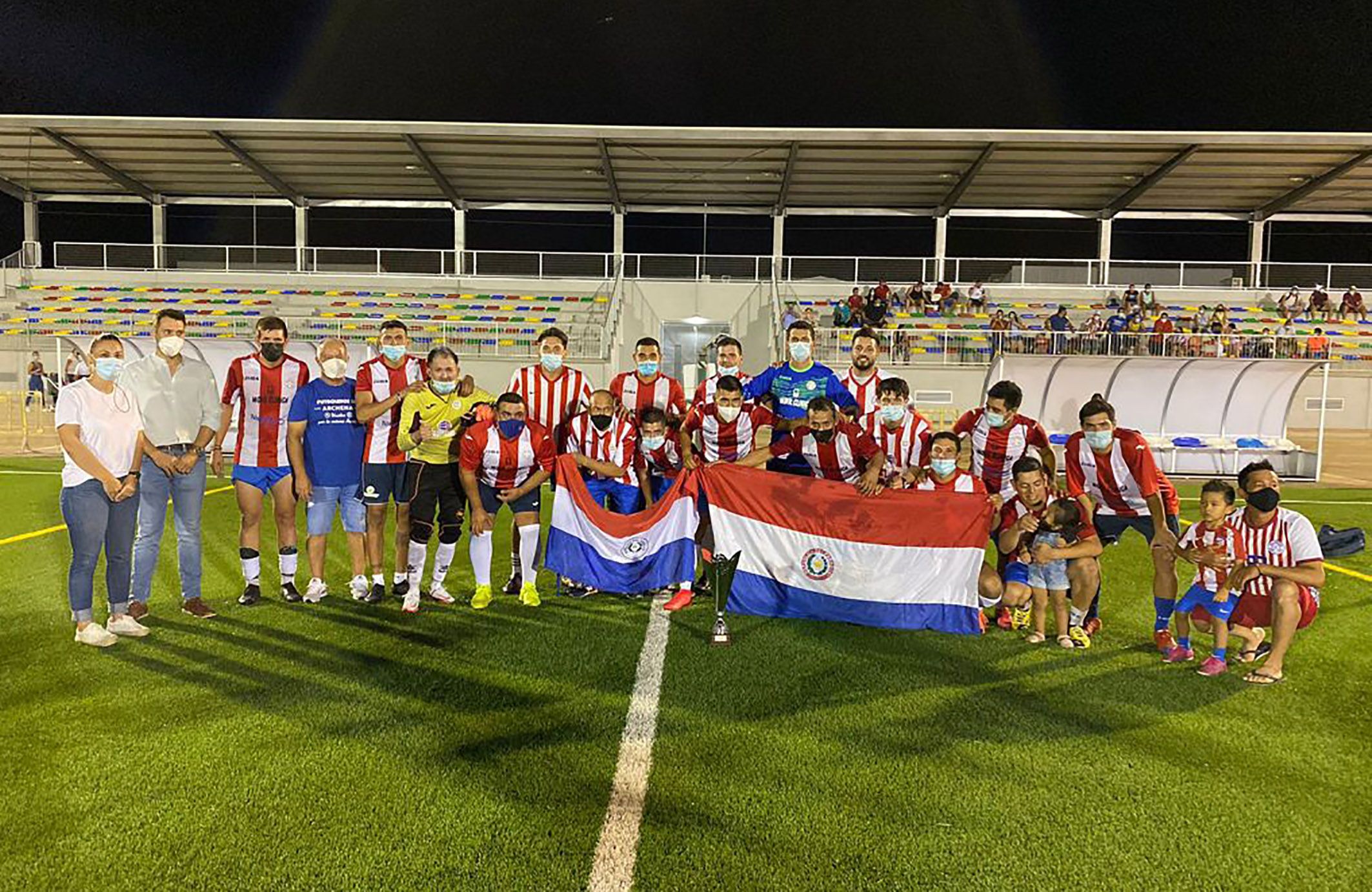 El “Albirroja” campeón del “Trofeo Alcalde” de fútbol 7 de las fiestas de Las Torres de Cotillas campeón