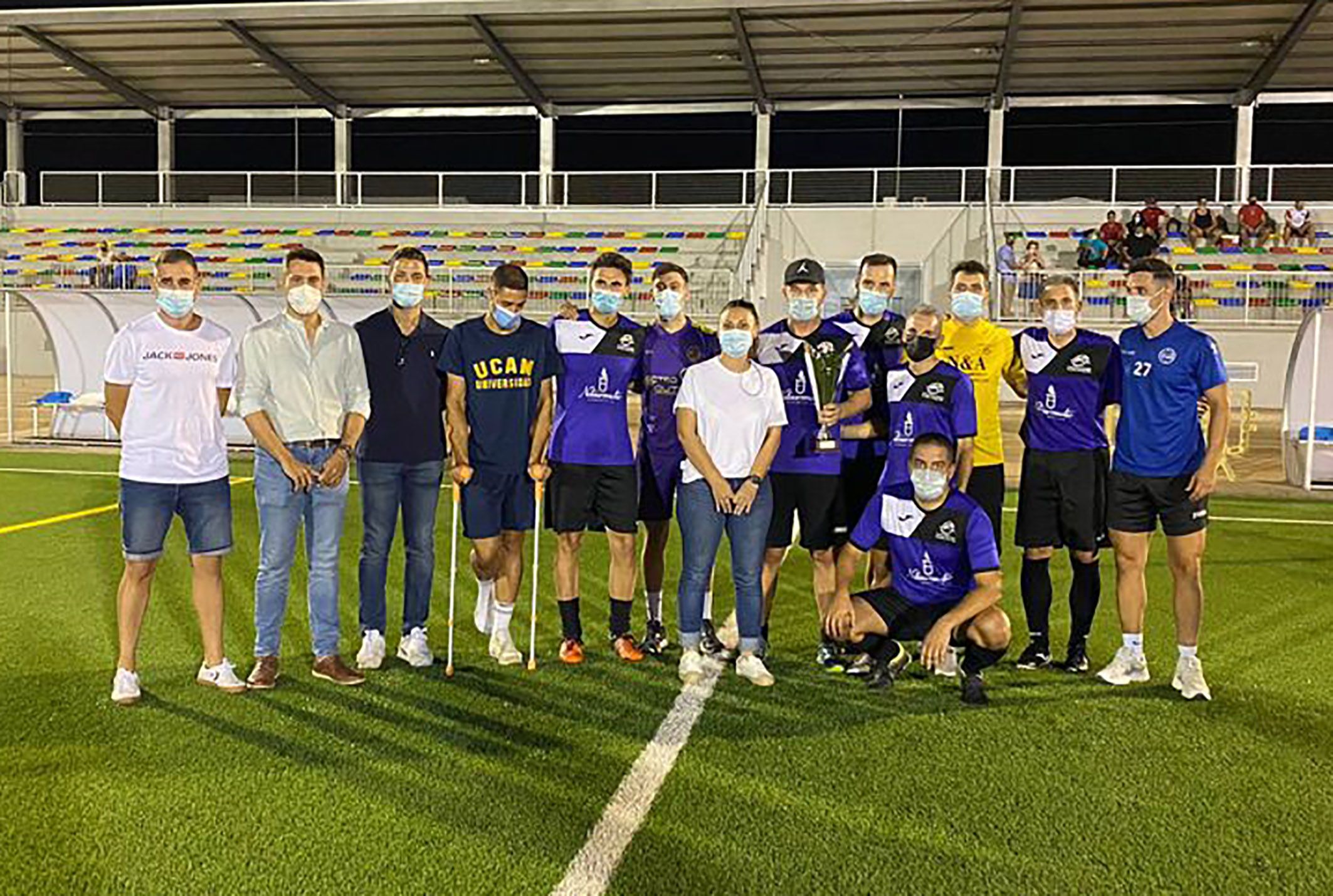 El “Albirroja” campeón del “Trofeo Alcalde” de fútbol 7 de las fiestas de Las Torres de Cotillas subcampeón