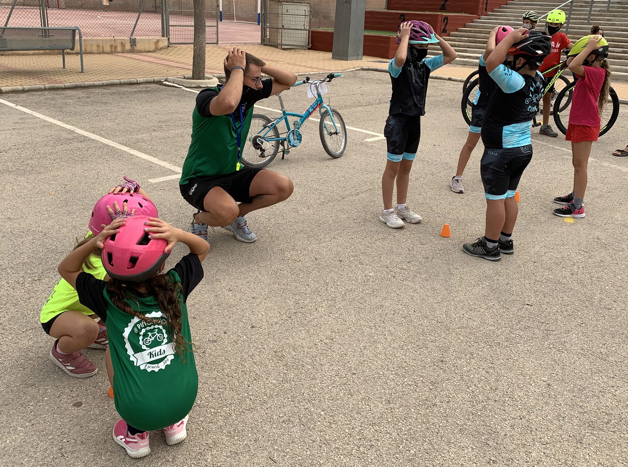 Medio centenar de participantes en la gymkana infantil de ciclismo4