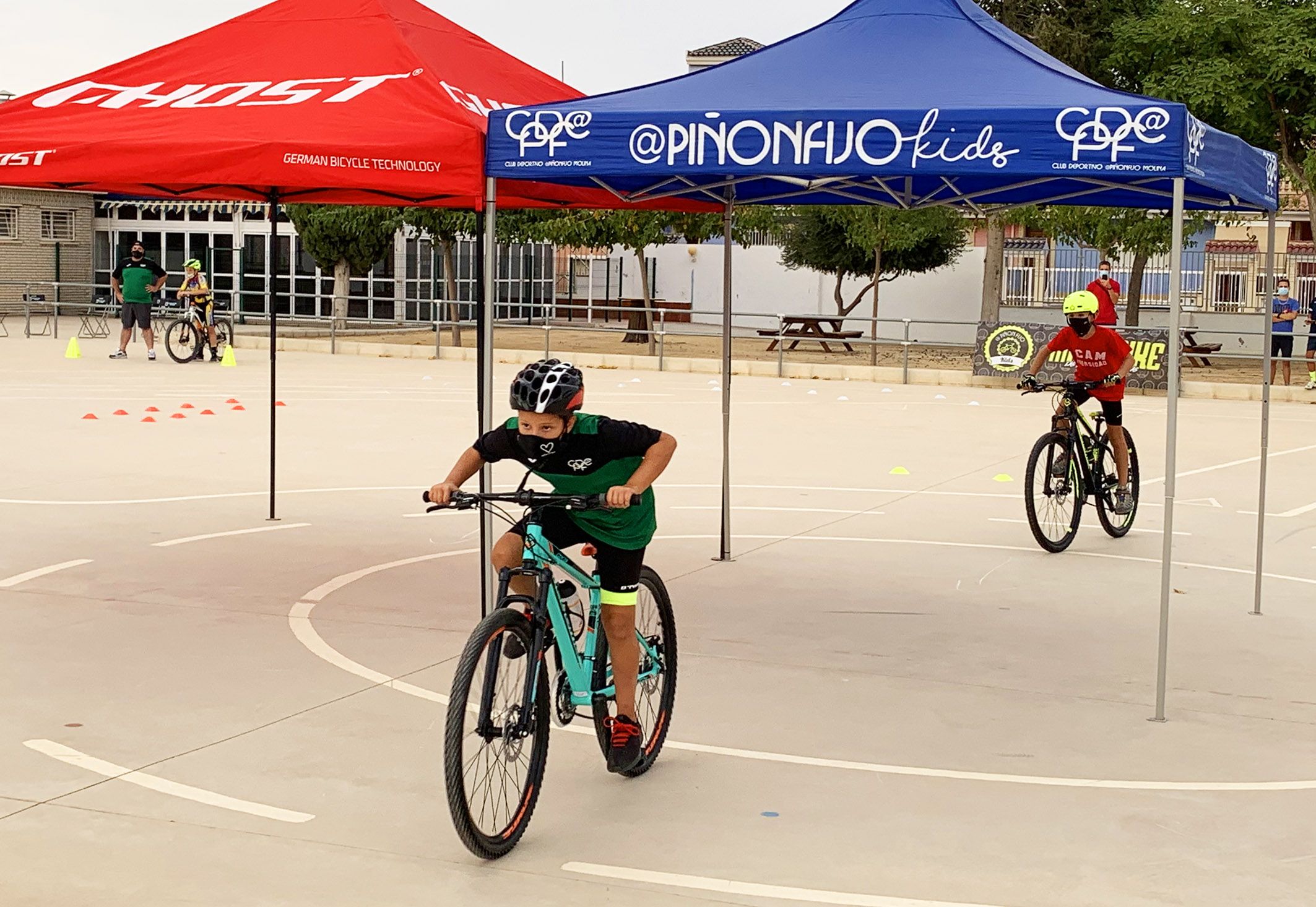 Medio centenar de participantes en la gymkana infantil de ciclismo6