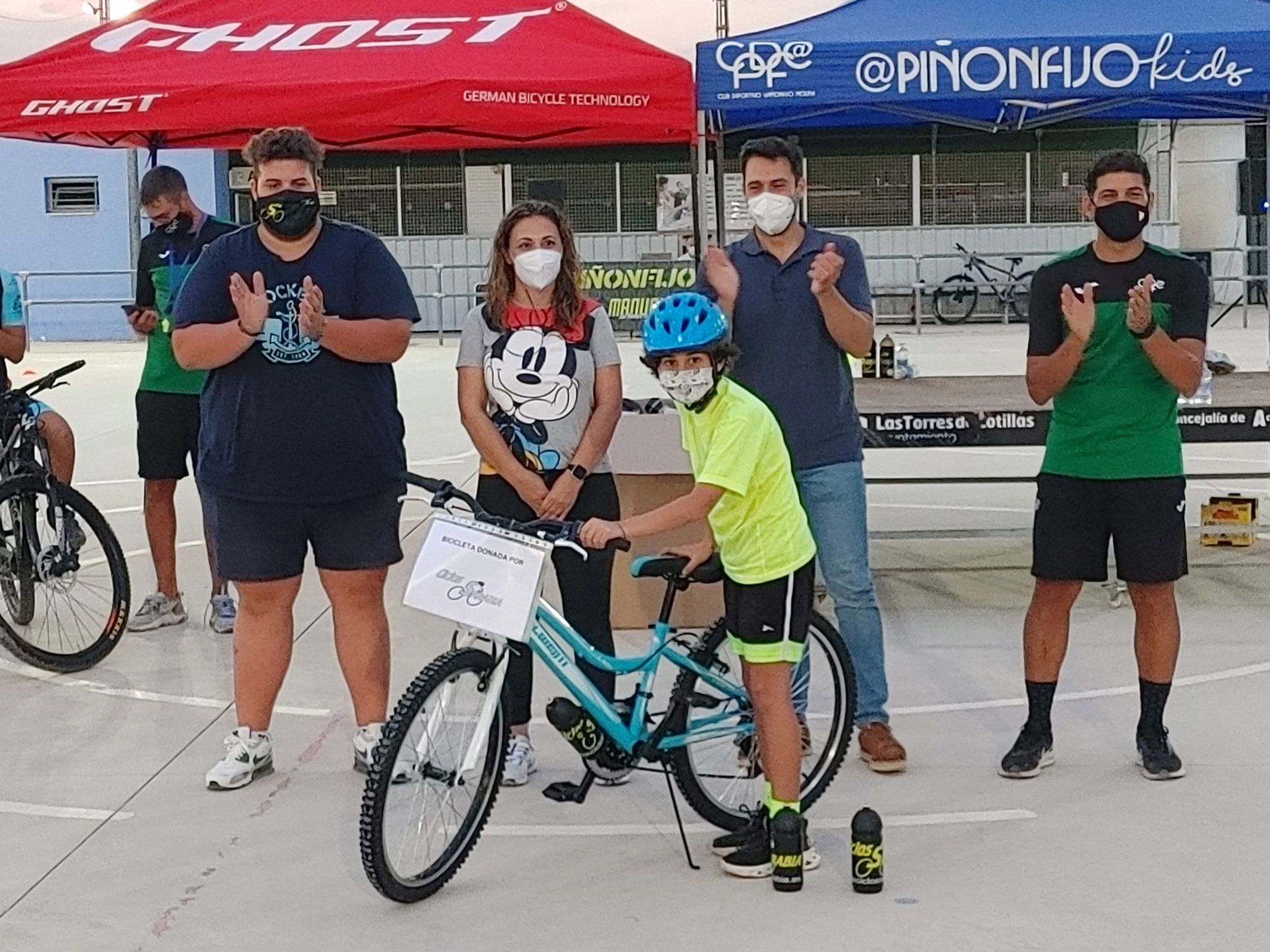 Medio centenar de participantes en la gymkana infantil de ciclismo8