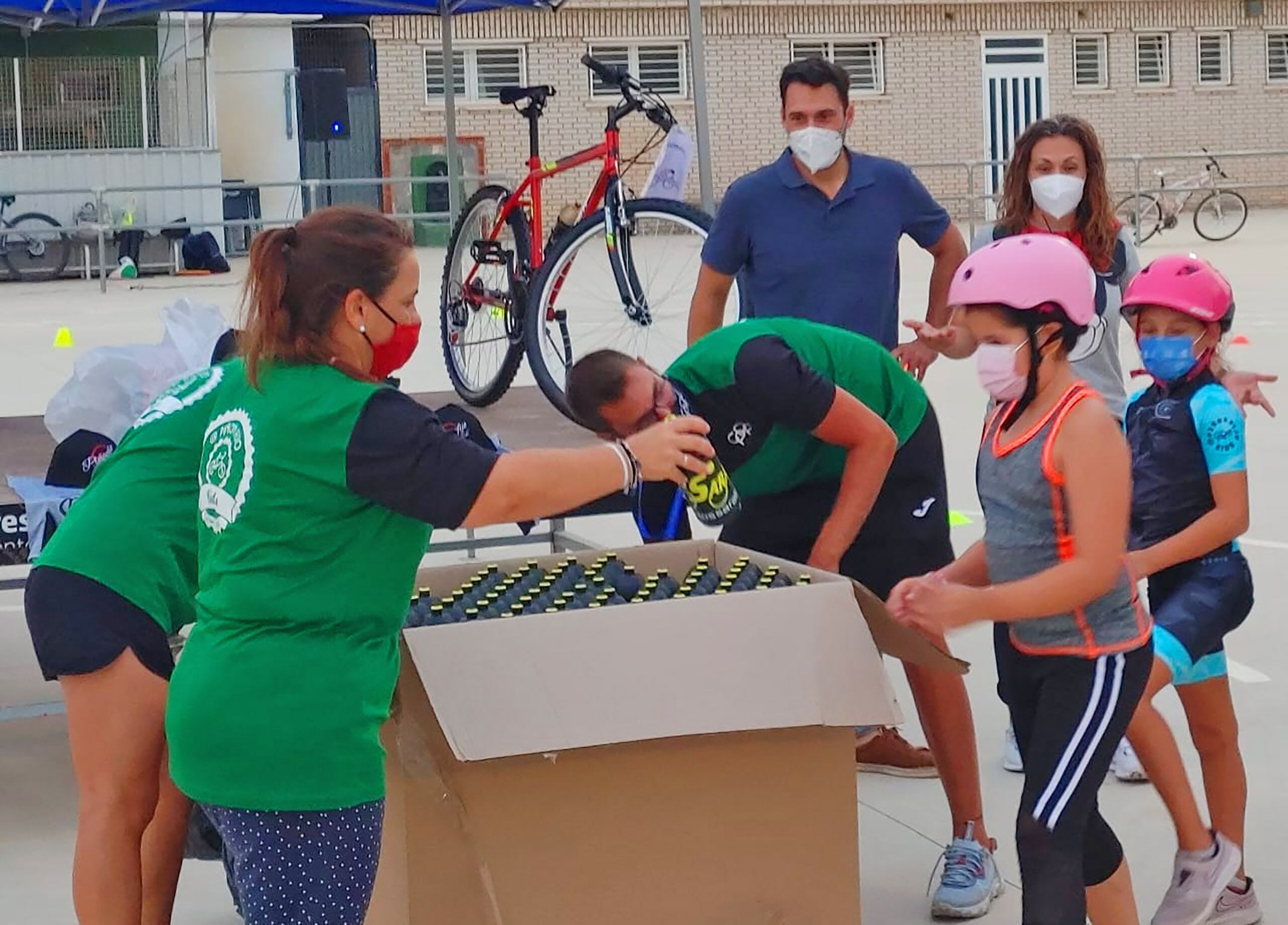 Medio centenar de participantes en la gymkana infantil de ciclismo9