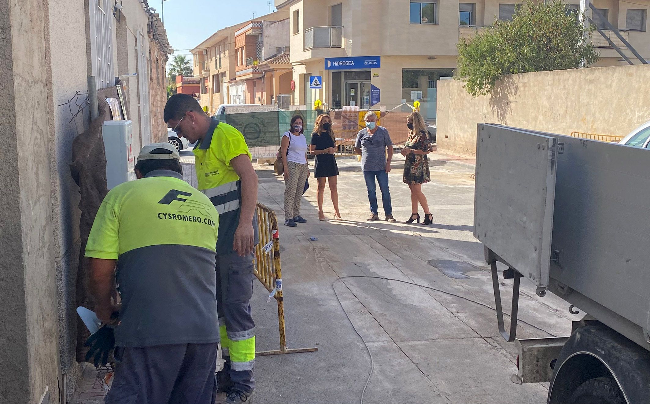 Comienzan las obras de renovación de las infraestructuras urbanas de la calle Pablo Neruda2