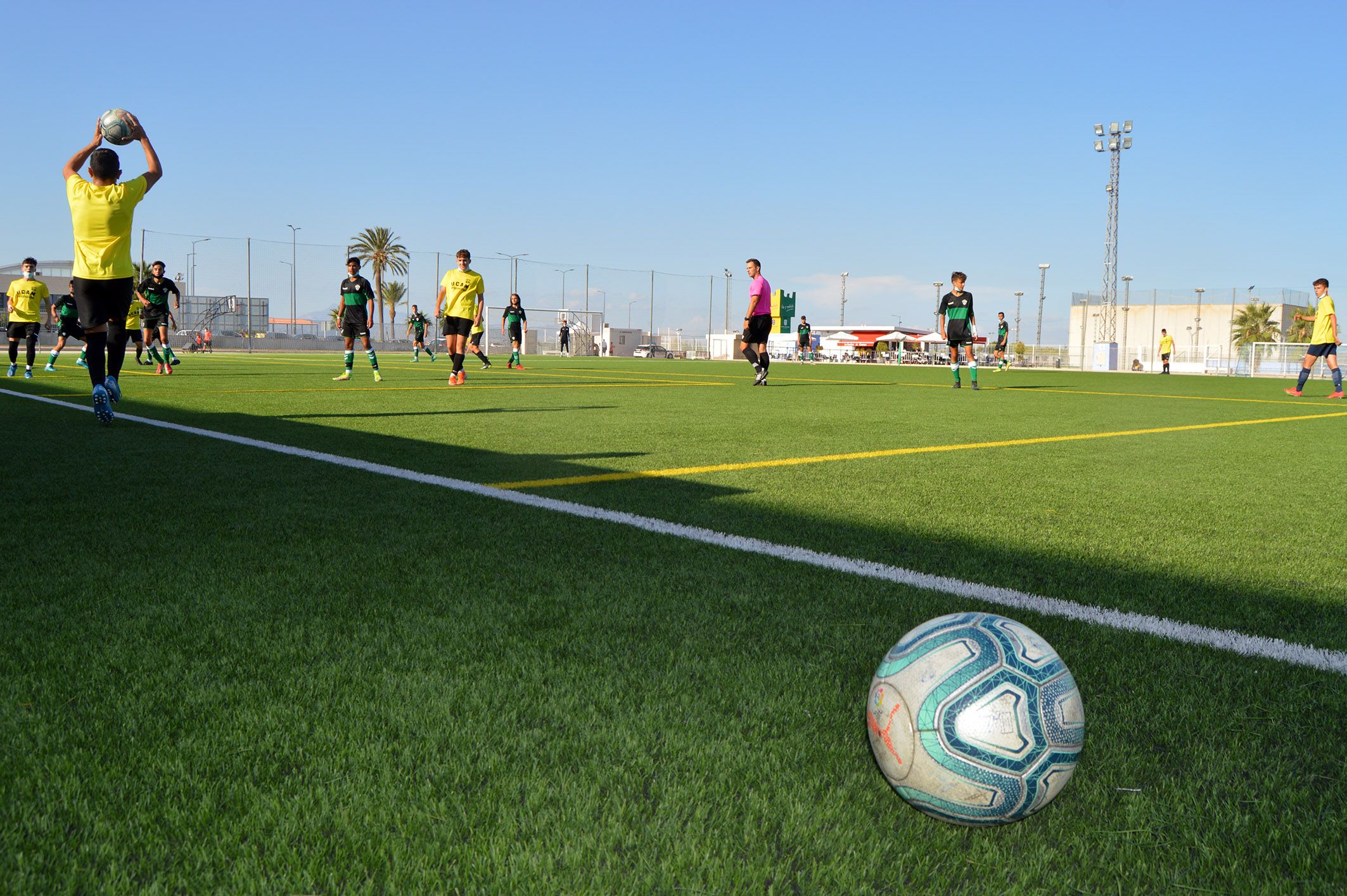 Reinaguración polideportivo municipal Las Torres de Cotillas fútbol3