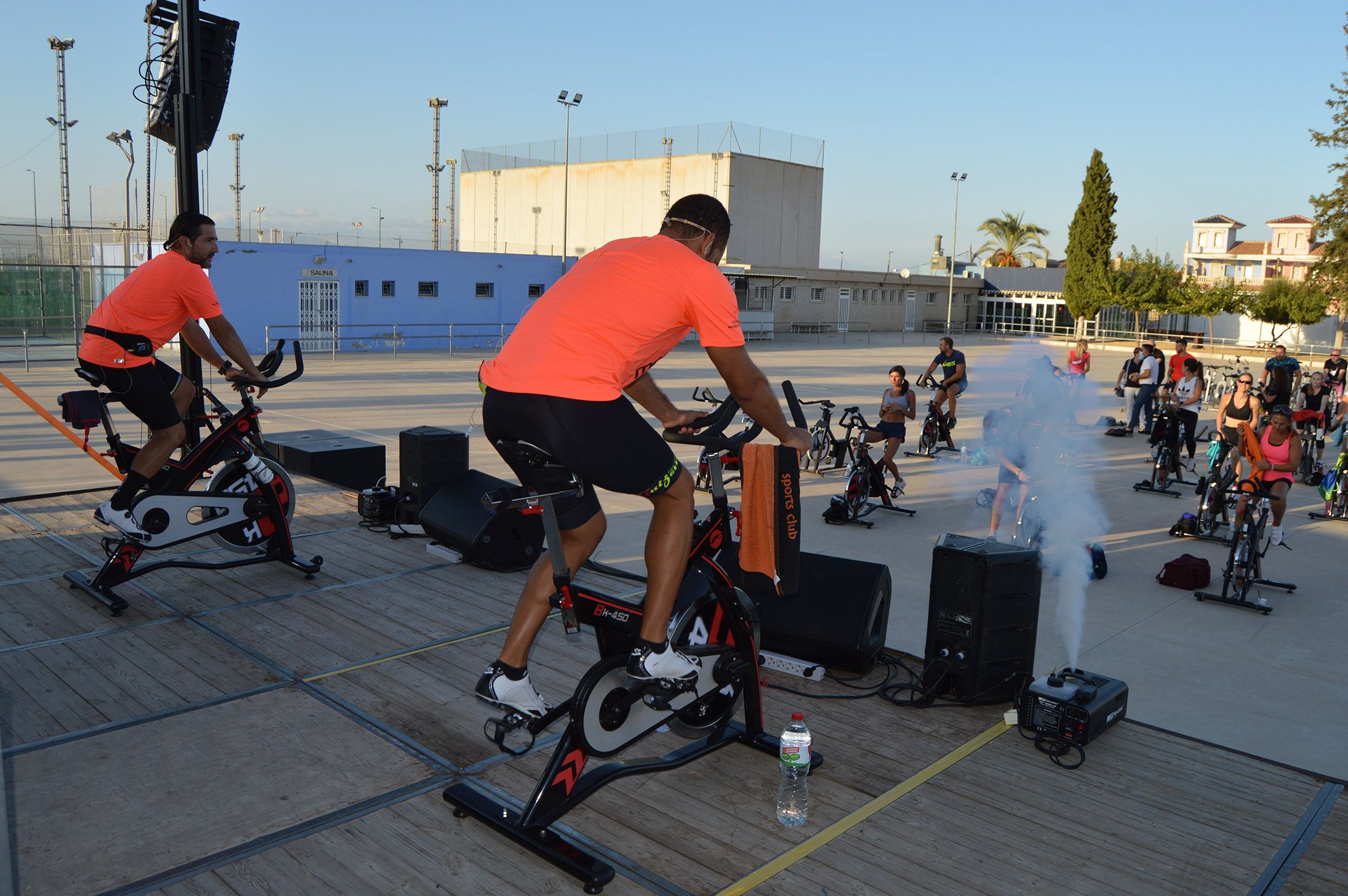 Reinaguración polideportivo municipal Las Torres de Cotillas spinning