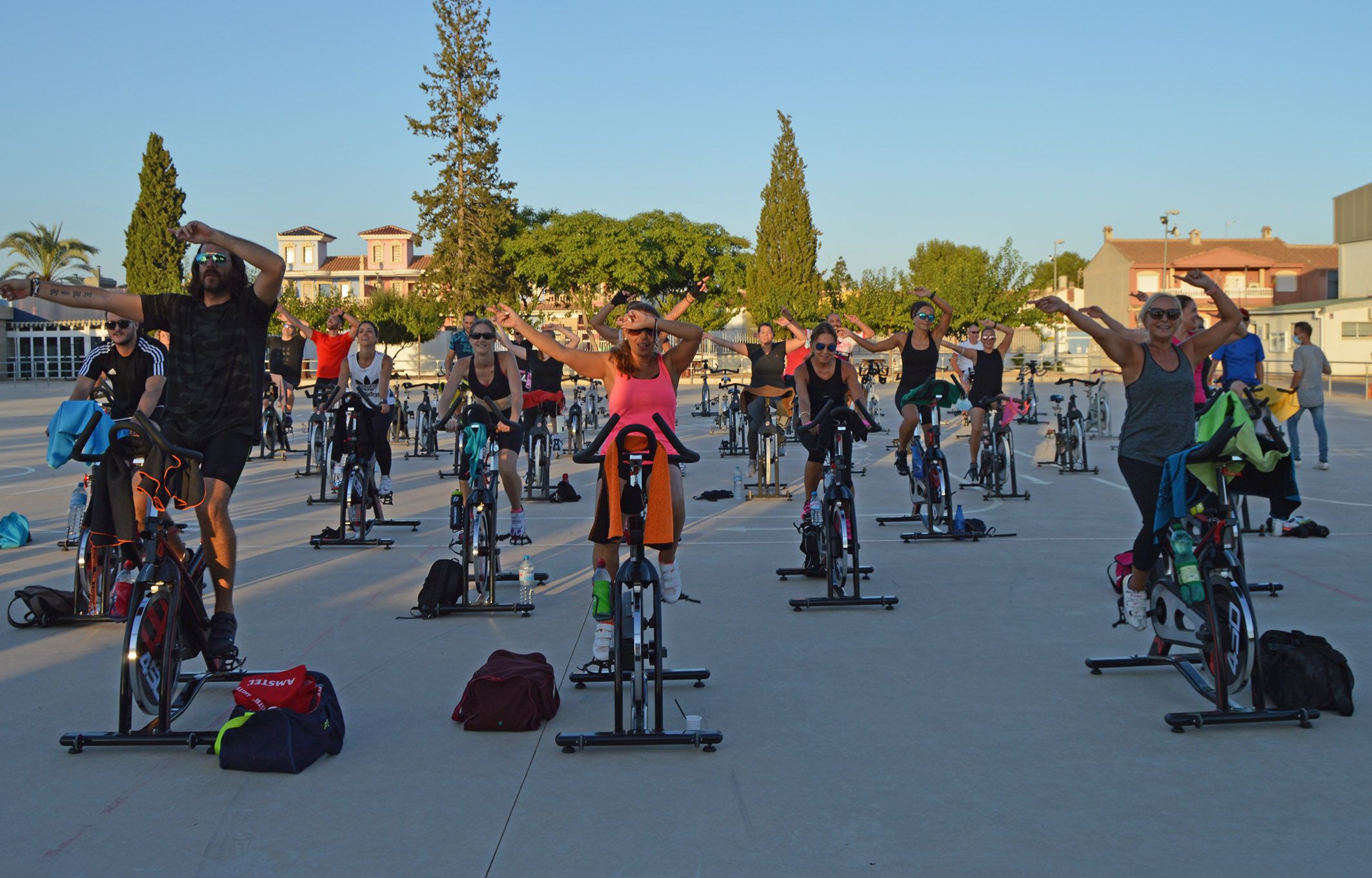 Reinaguración polideportivo municipal Las Torres de Cotillas spinning3