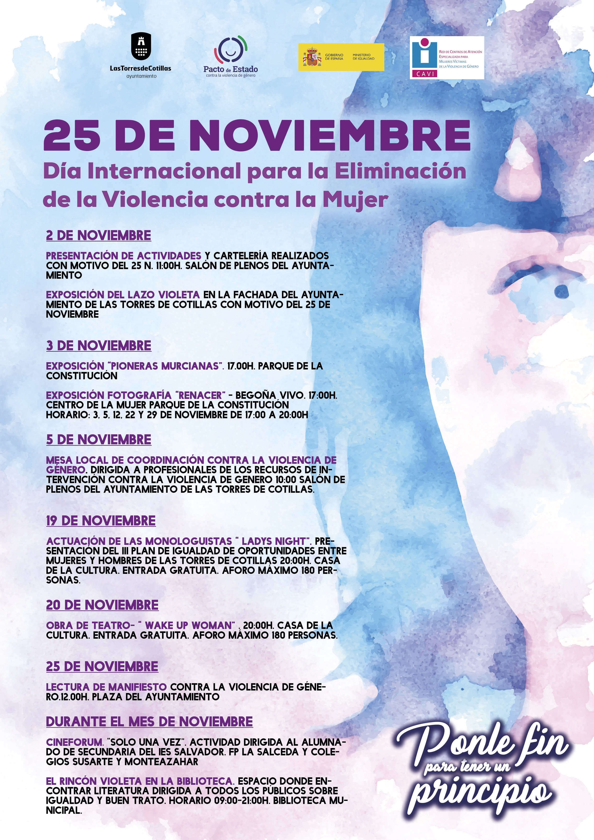 Cartel 25 NOVIEMBRE LTC 2021