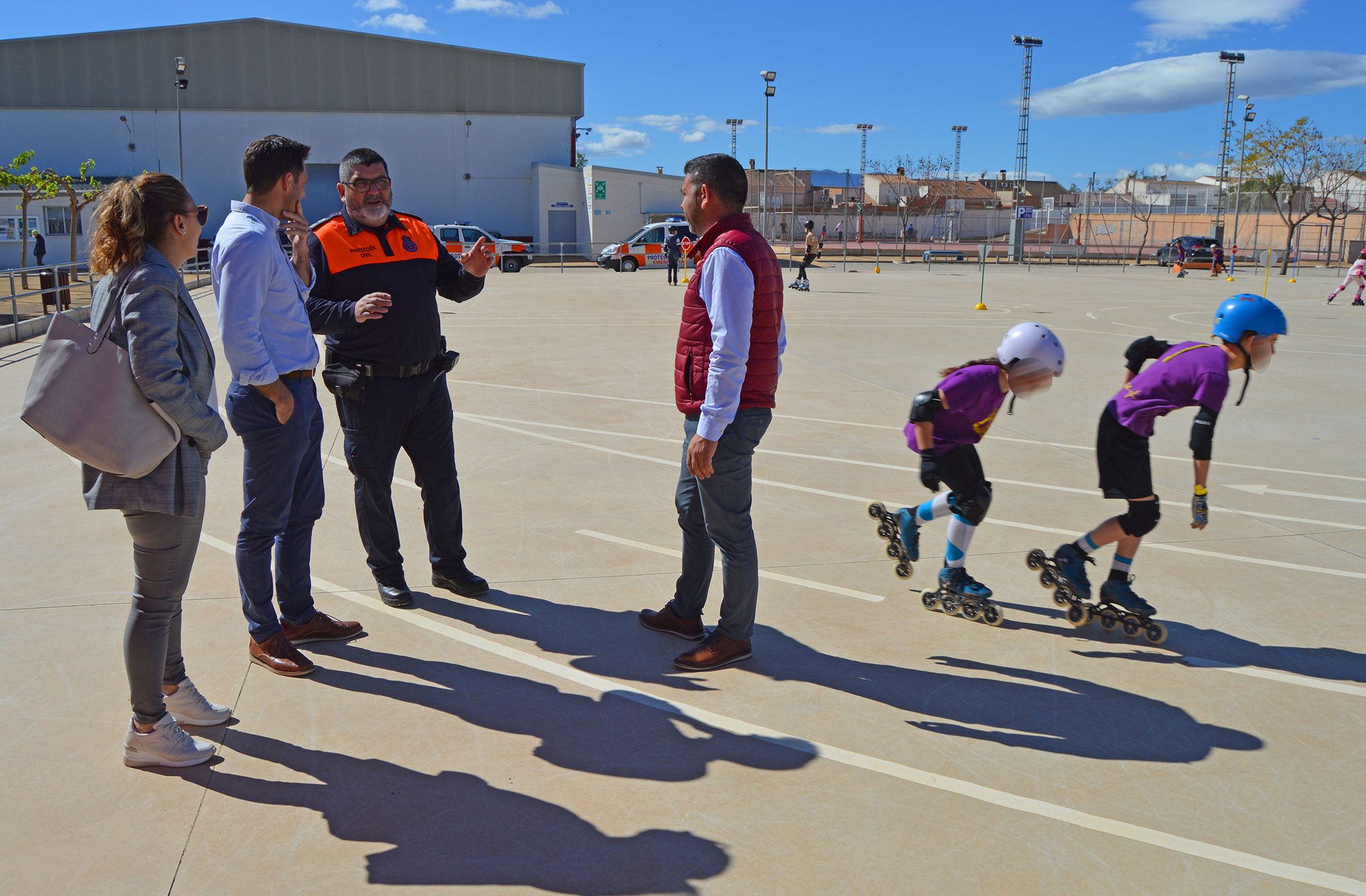 Una manana de formacion en educacion vial y primeros auxilios para el club Roller Queen6