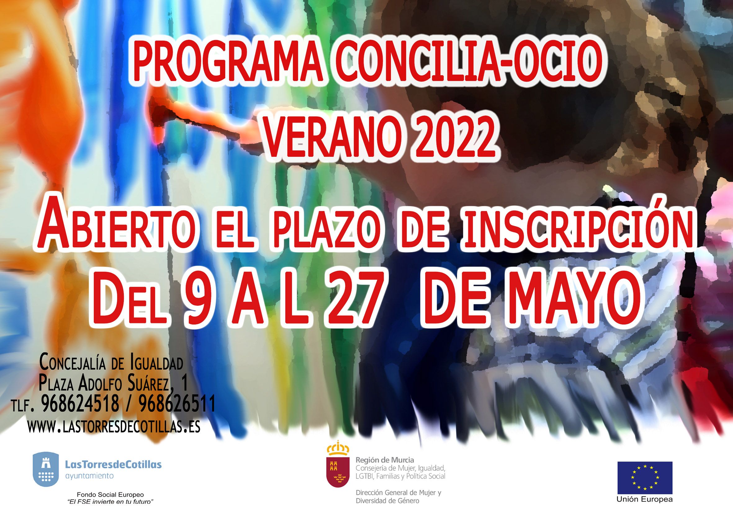 Cartel Programa Concilia Ocio VERANO 2022 Cartel Programa Concilia Ocio VERANO 2022