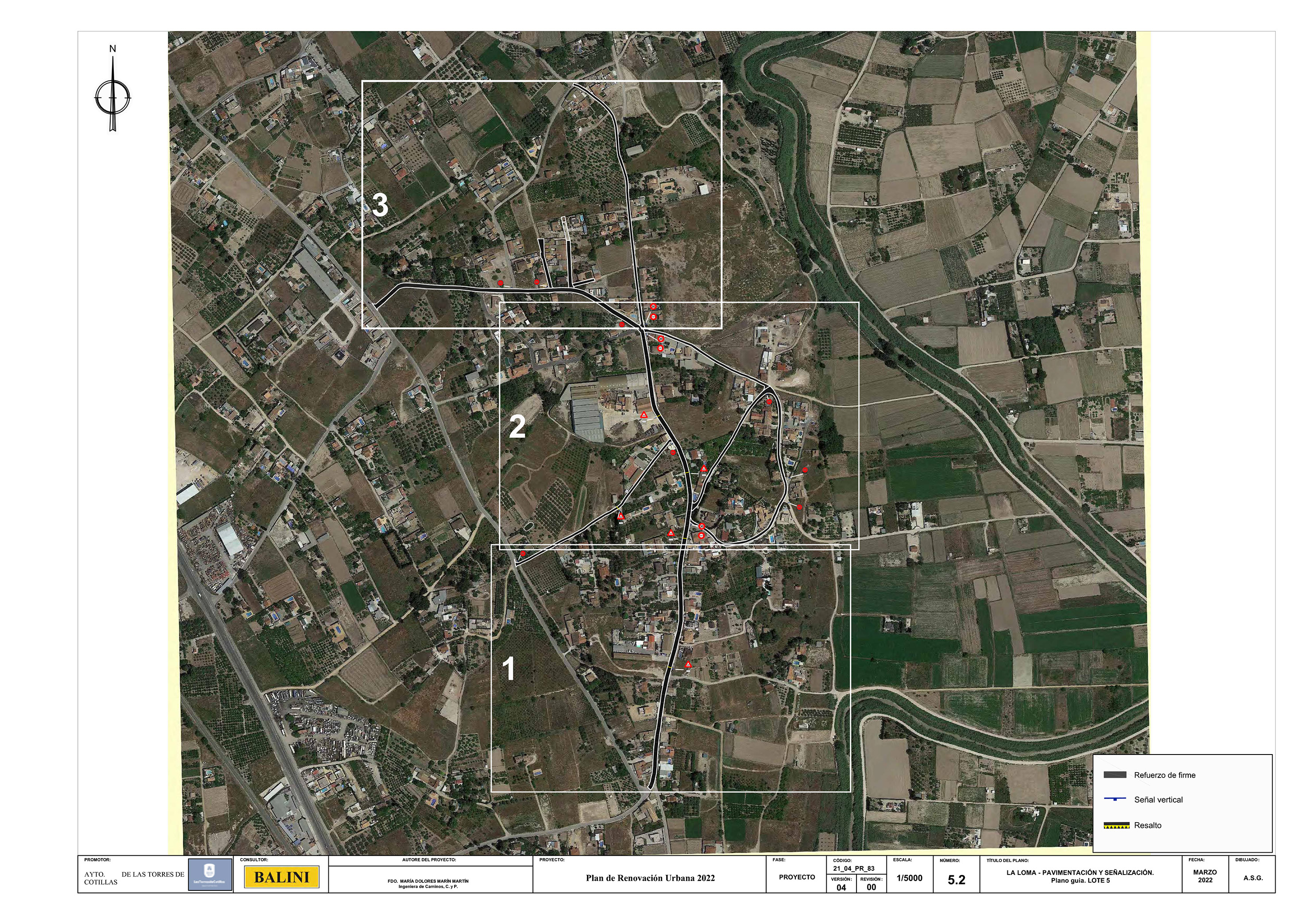 PRU plano lote 5 La Loma 1