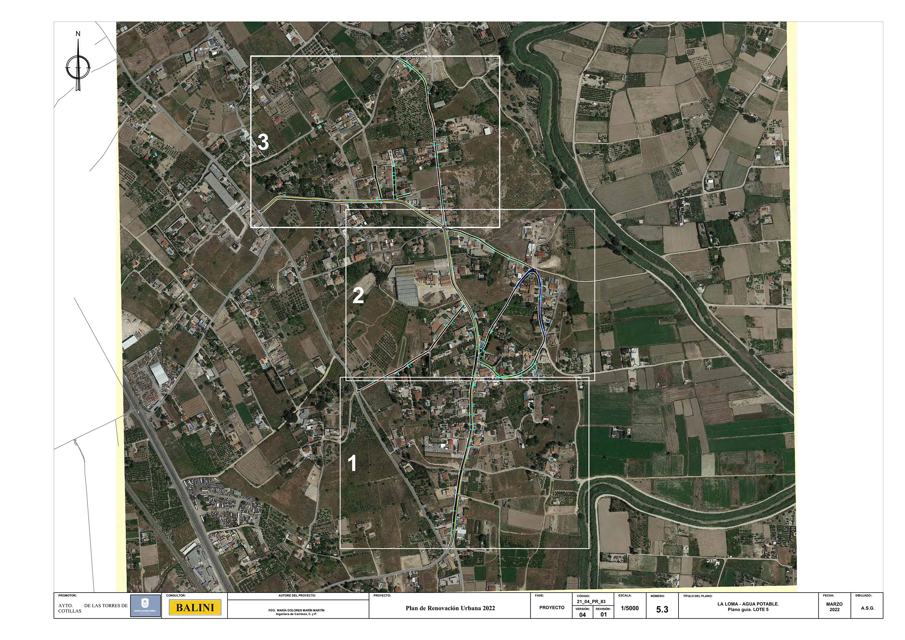 PRU plano lote 5 La Loma 2