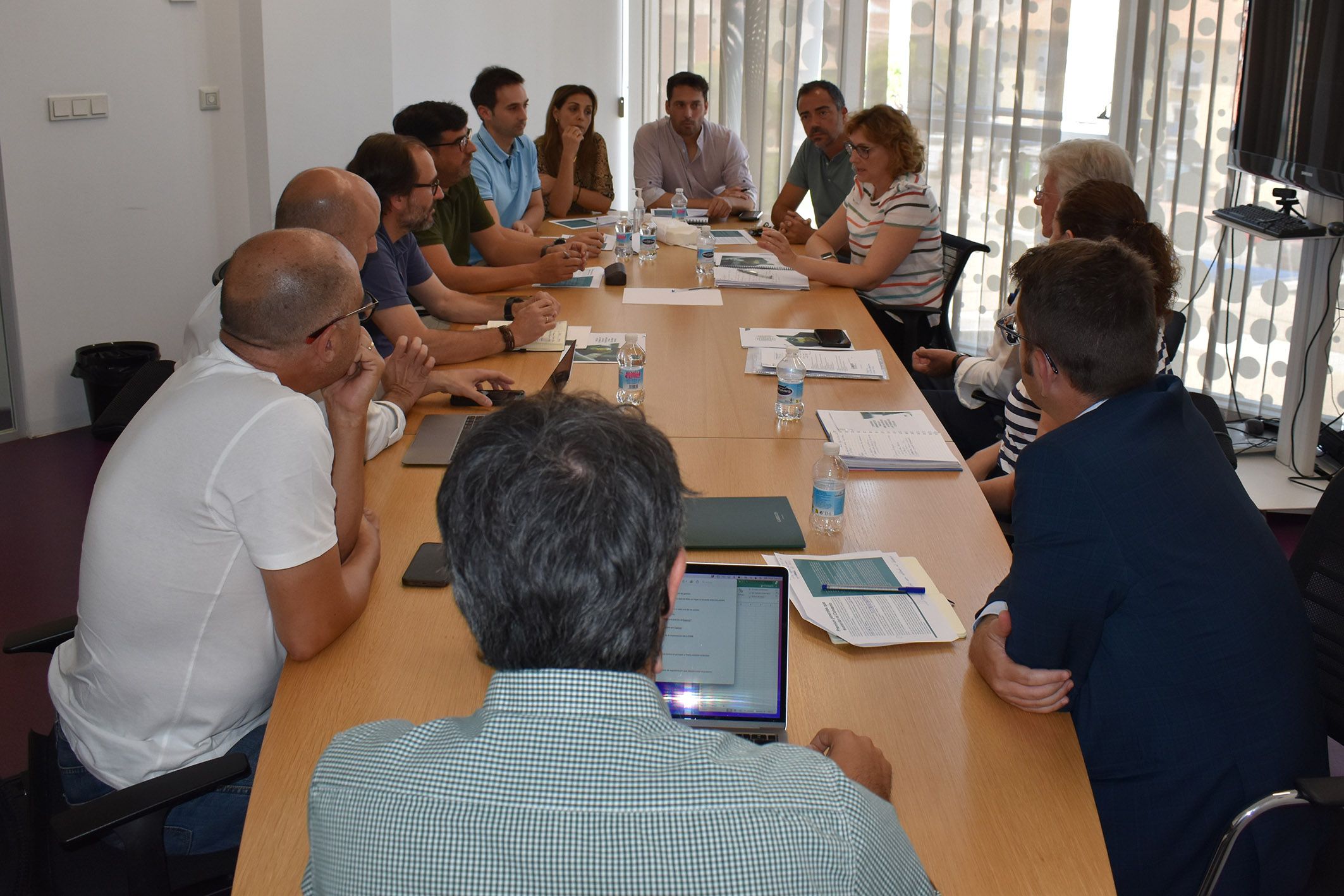 El sector productivo torreno colaborara con el Ayuntamiento en la ampliacion de la depuradora industrial