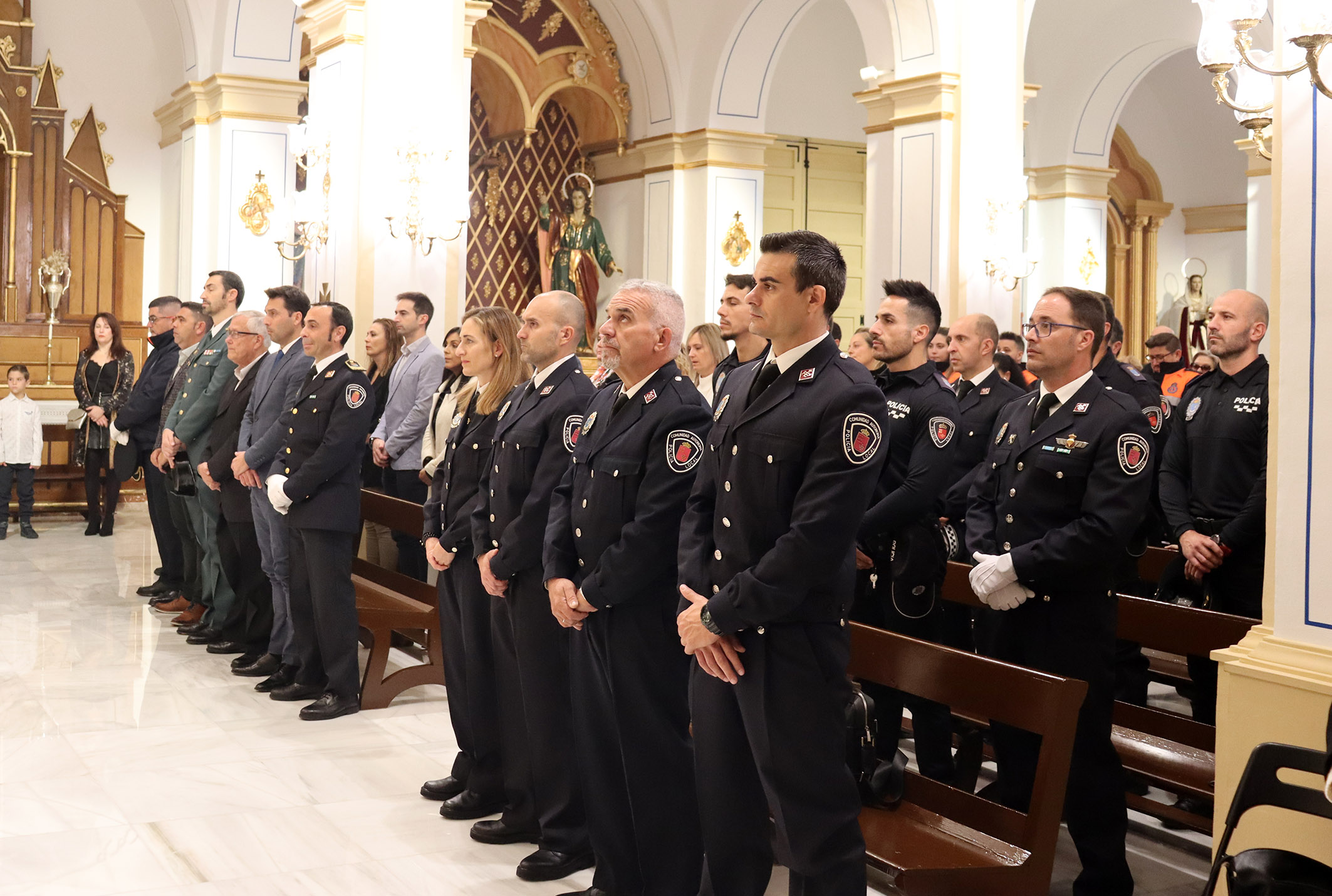 La Purisia Concepcion homenajeada un ano mas por la Policia Local de Las Torres de Cotillas La Purisima Concepcion homenajeada un ano mas por la Policia Local de Las Torres de Cotillas