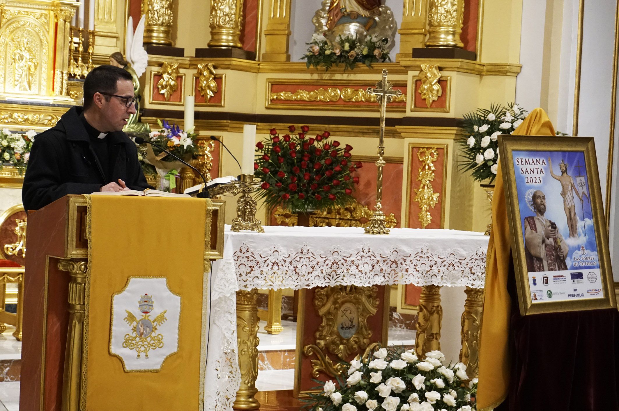 El Cristo Resucitado y de San Pedro protagonizan el cartel de la Semana Santa de Las Torres de Cotillas