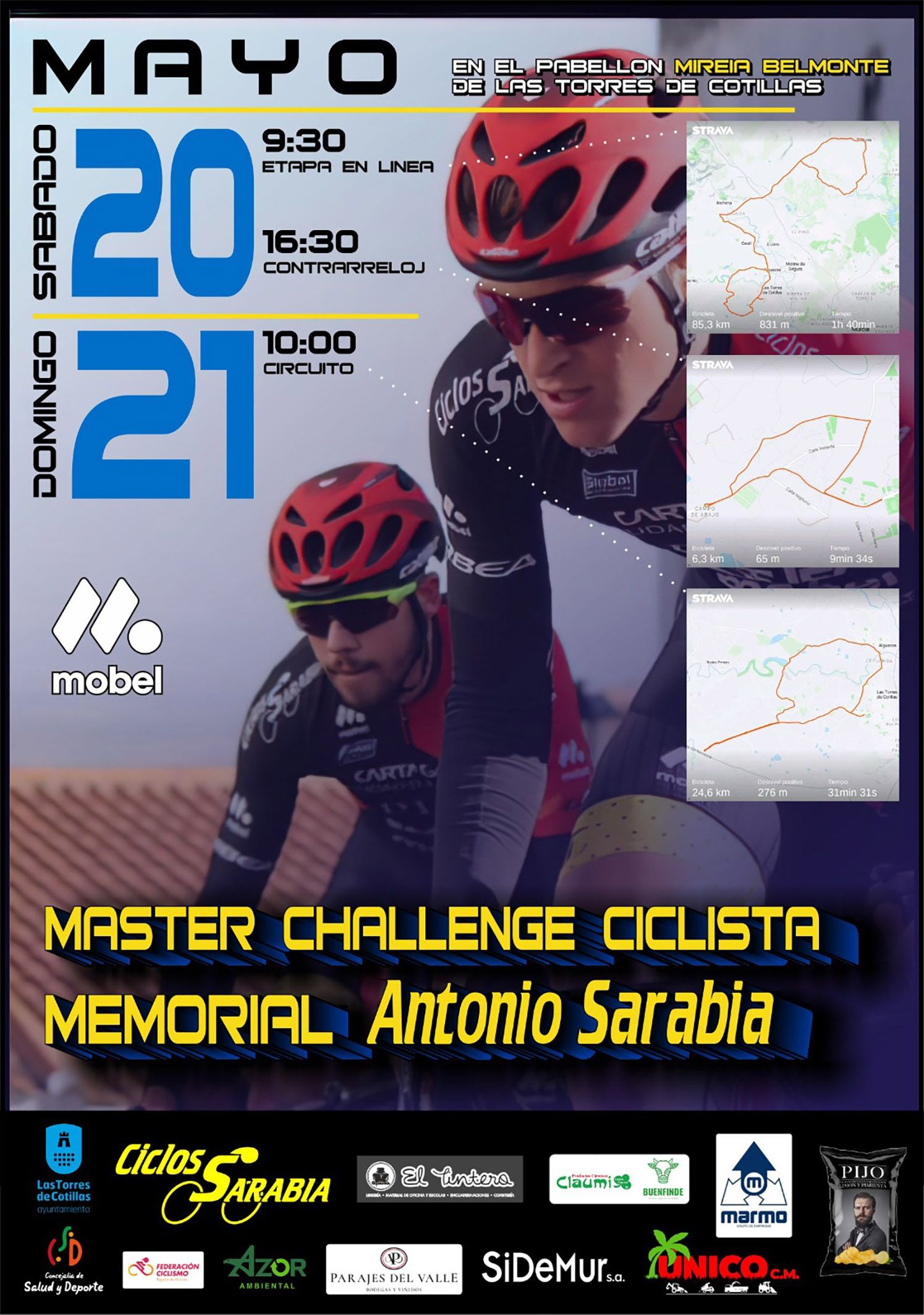 CHALLENGE CICLISTA A MURCIA MEMORIAL ANTONIO SARABIA CAMPEONATO REGIONAL