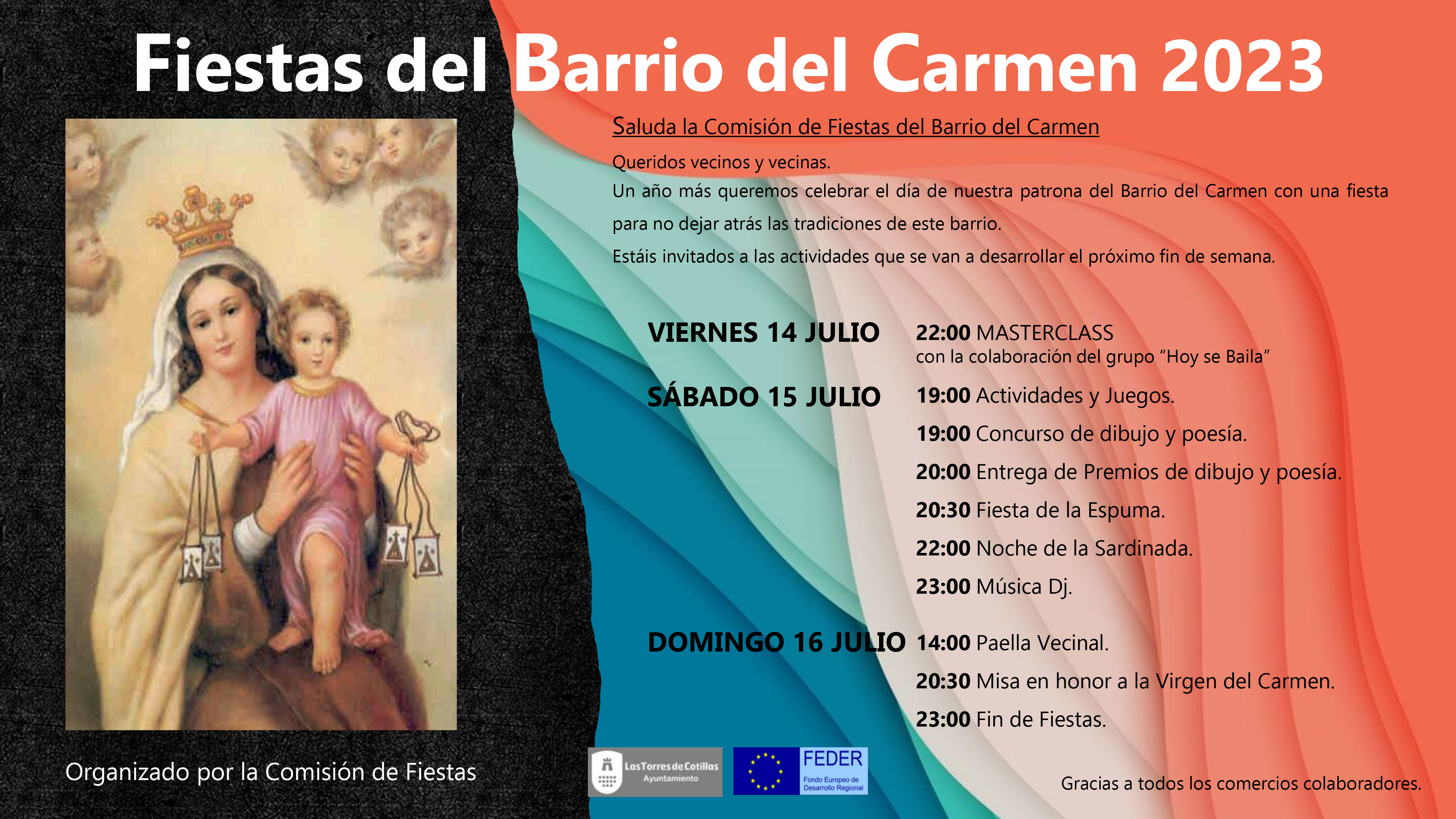 FIESTAS DEL BARRIO DEL CARMEN 2023