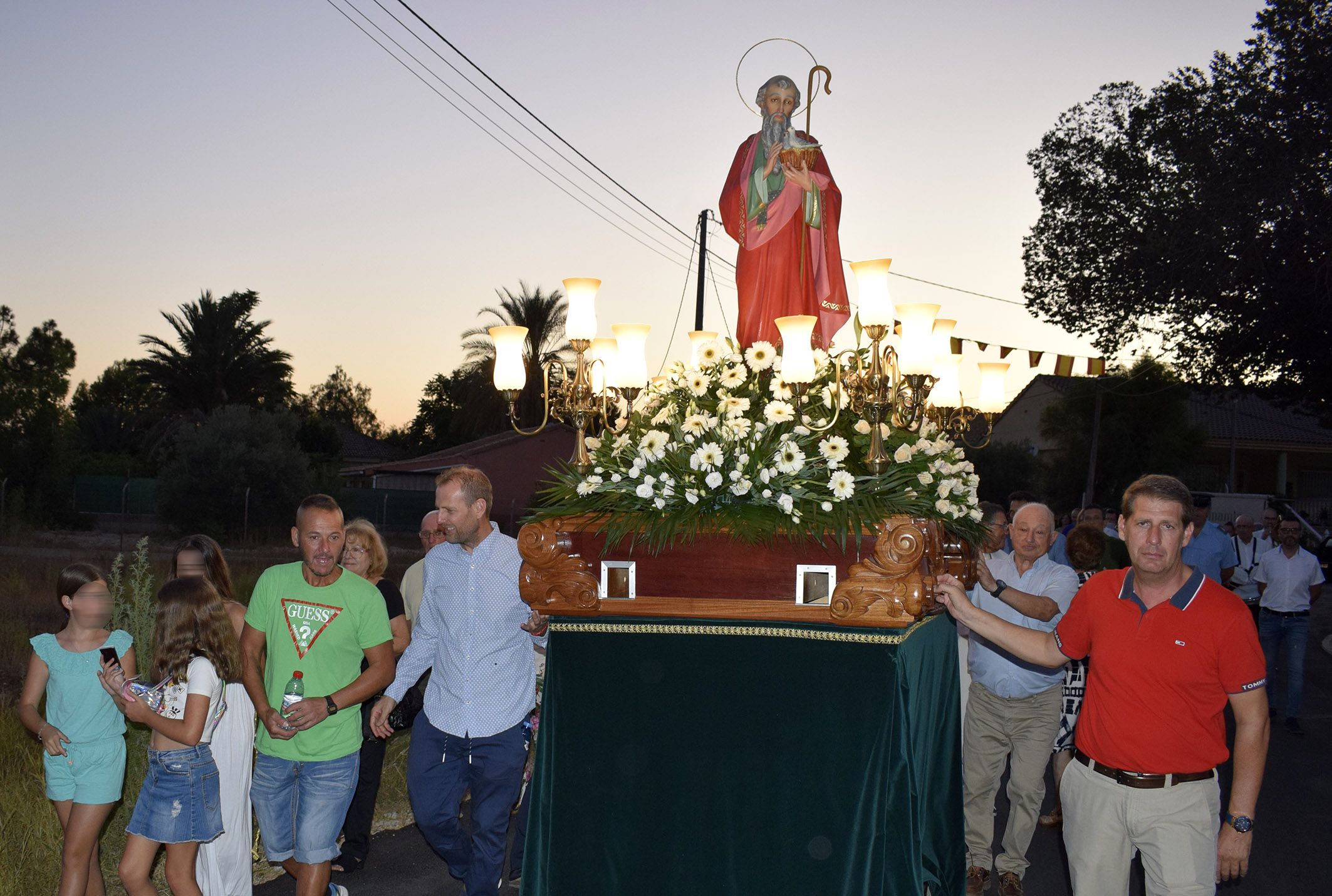 Procesión fiestas La Loma Procesión fiestas La Loma