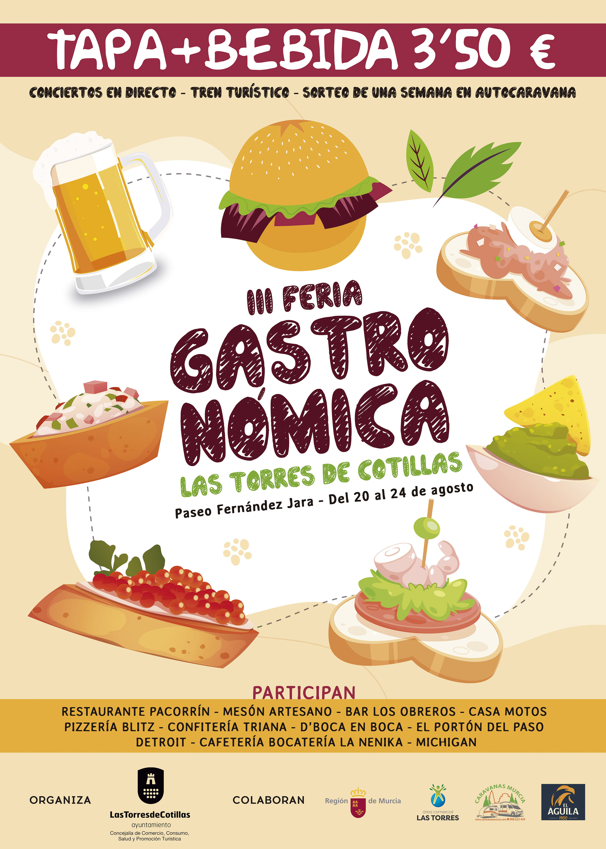 Cartel Cartel III FERIA GASTRONÓMICA