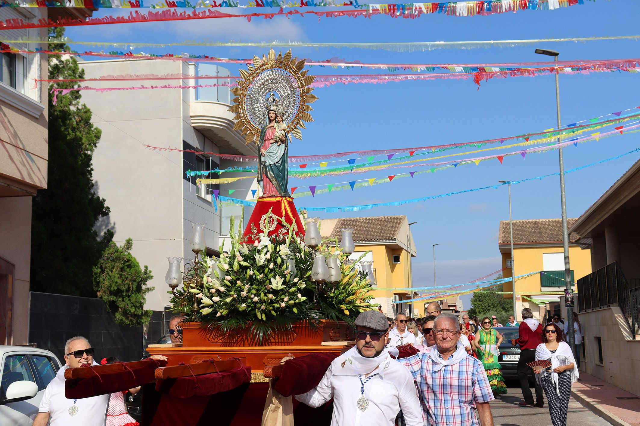 Romería rociera de la Virgen del Pilar - fiestas de La Florida4