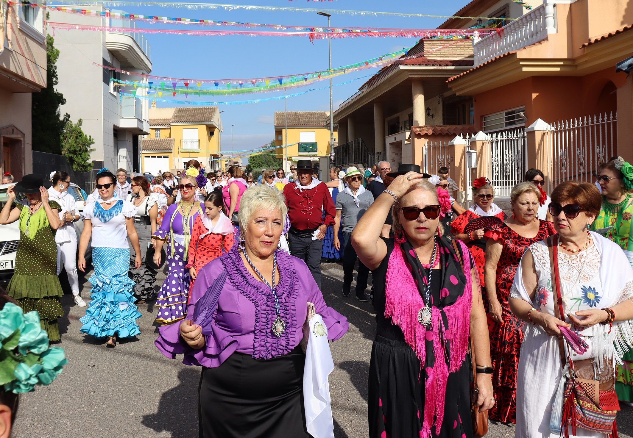 Romería rociera de la Virgen del Pilar - fiestas de La Florida5