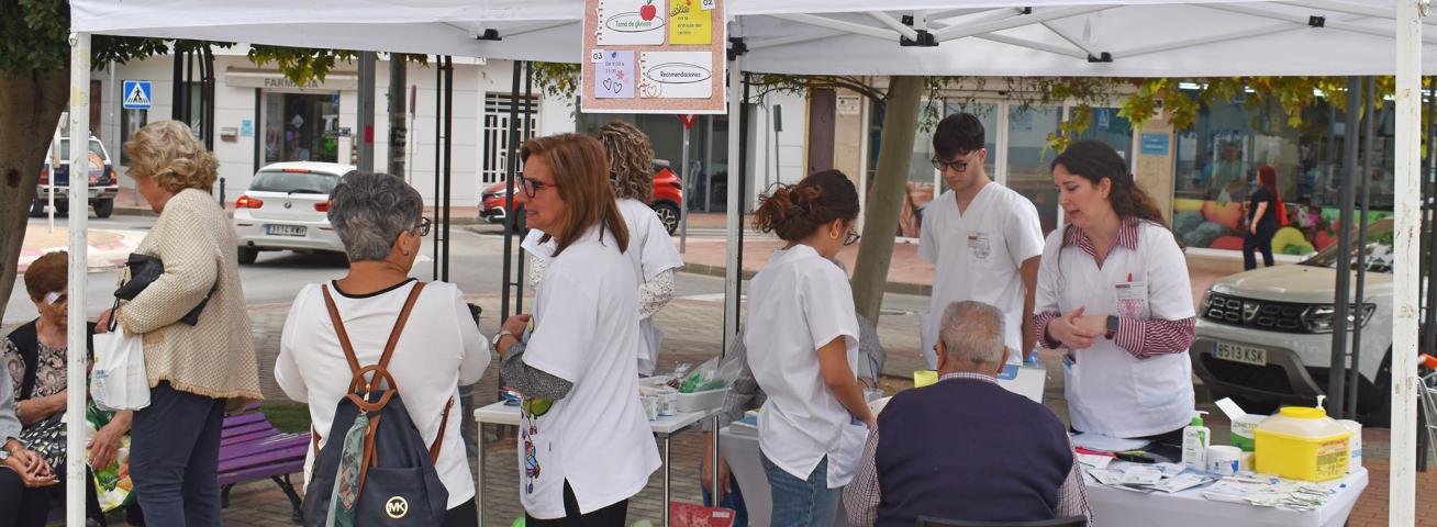 El centro de salud conmemora el Día Mundial de la Diabetes con controles y actividades informativas