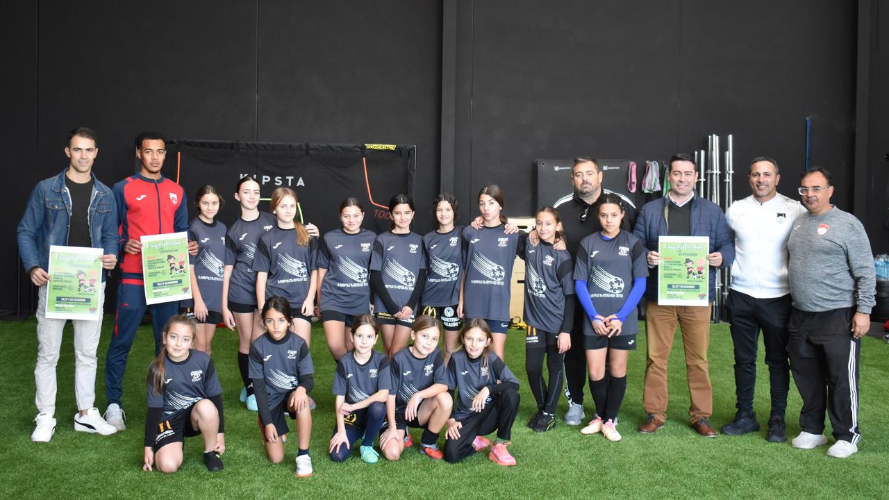 El Cotillas CD celebra su campus de Navidad de fútbol femenino con el apoyo de la Concejalía de Deportes