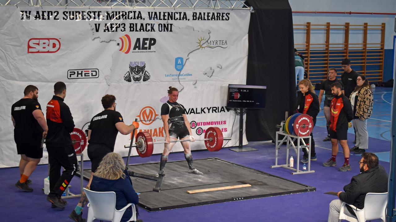 Las Torres de Cotillas se consolida como referente nacional del powerlifting